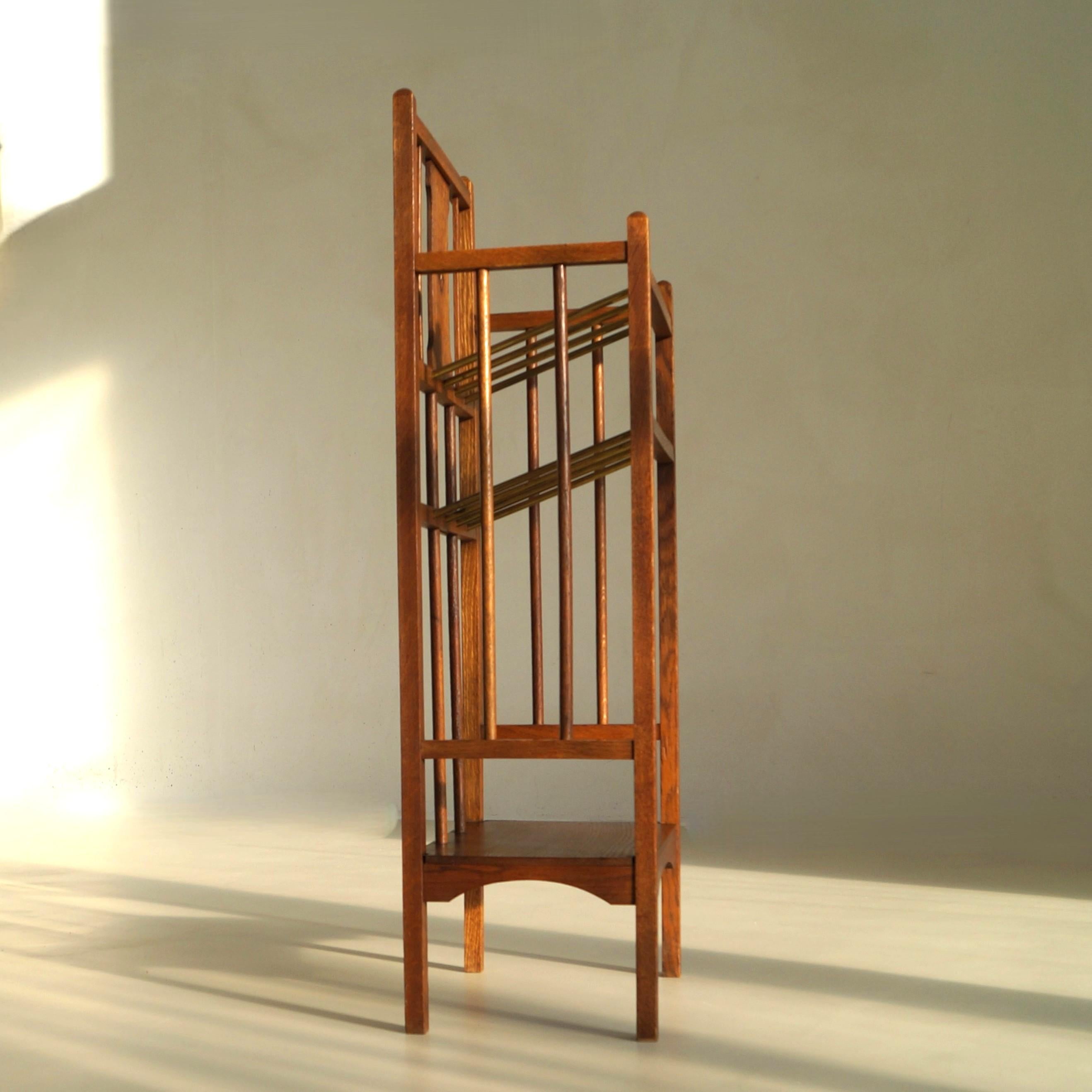 Porte-revues ancien Art Nouveau/Nieuwe Kunst hollandais en vente 6