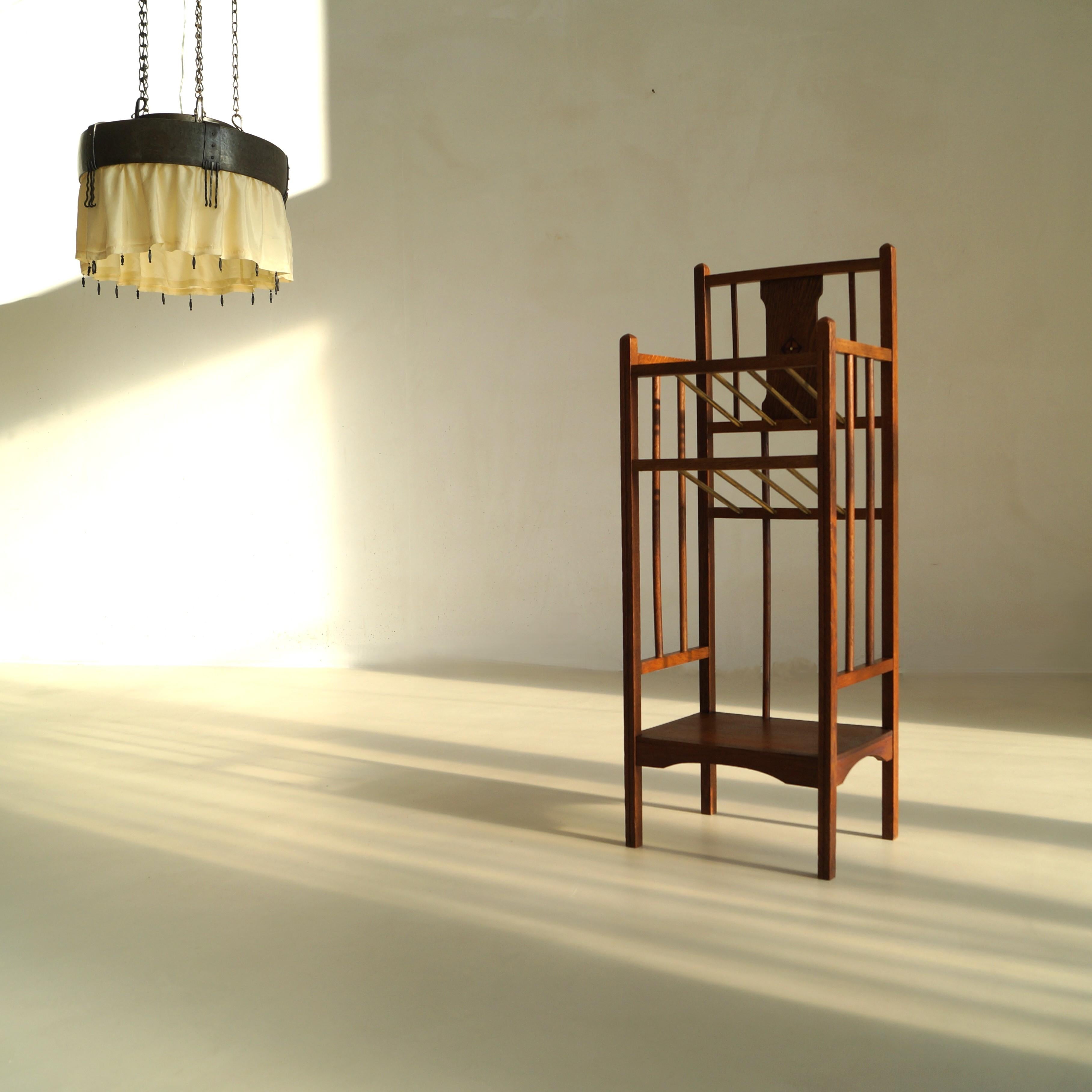 Porte-revues ancien Art Nouveau/Nieuwe Kunst hollandais en vente 9