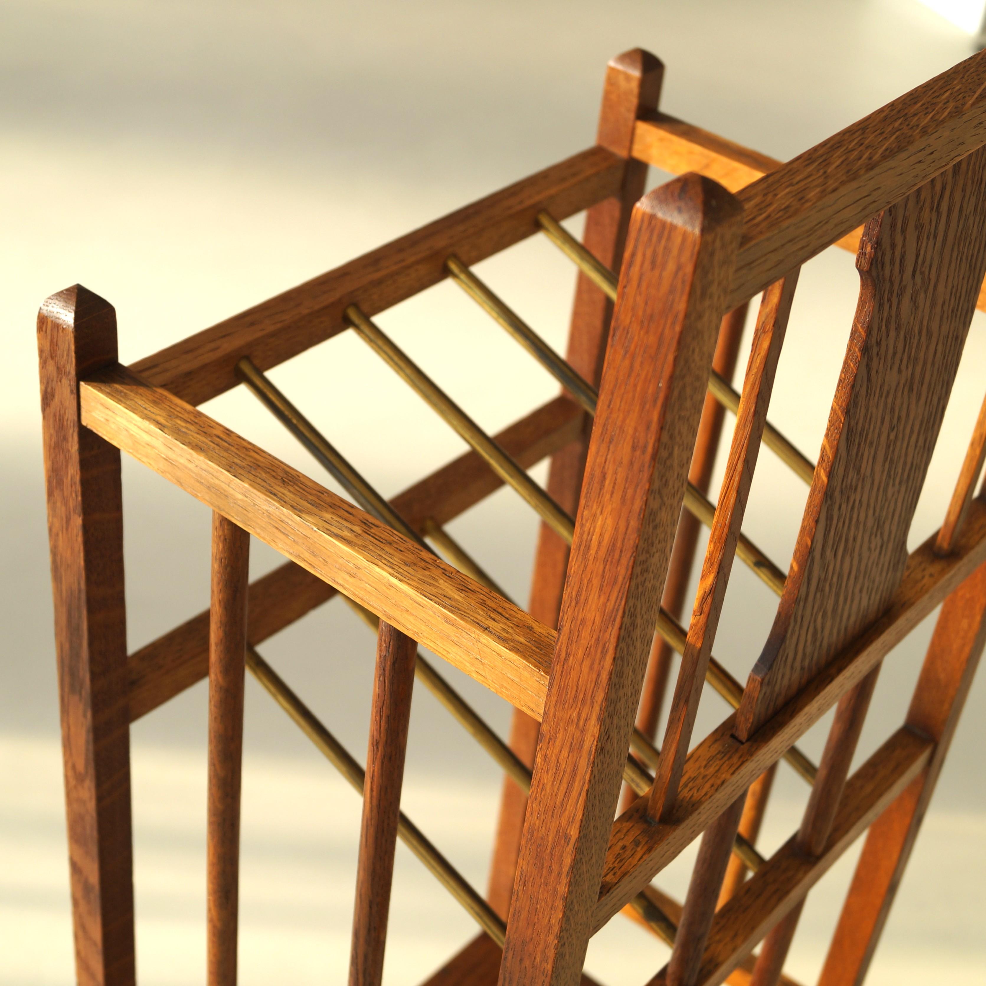 Porte-revues ancien Art Nouveau/Nieuwe Kunst hollandais en vente 10