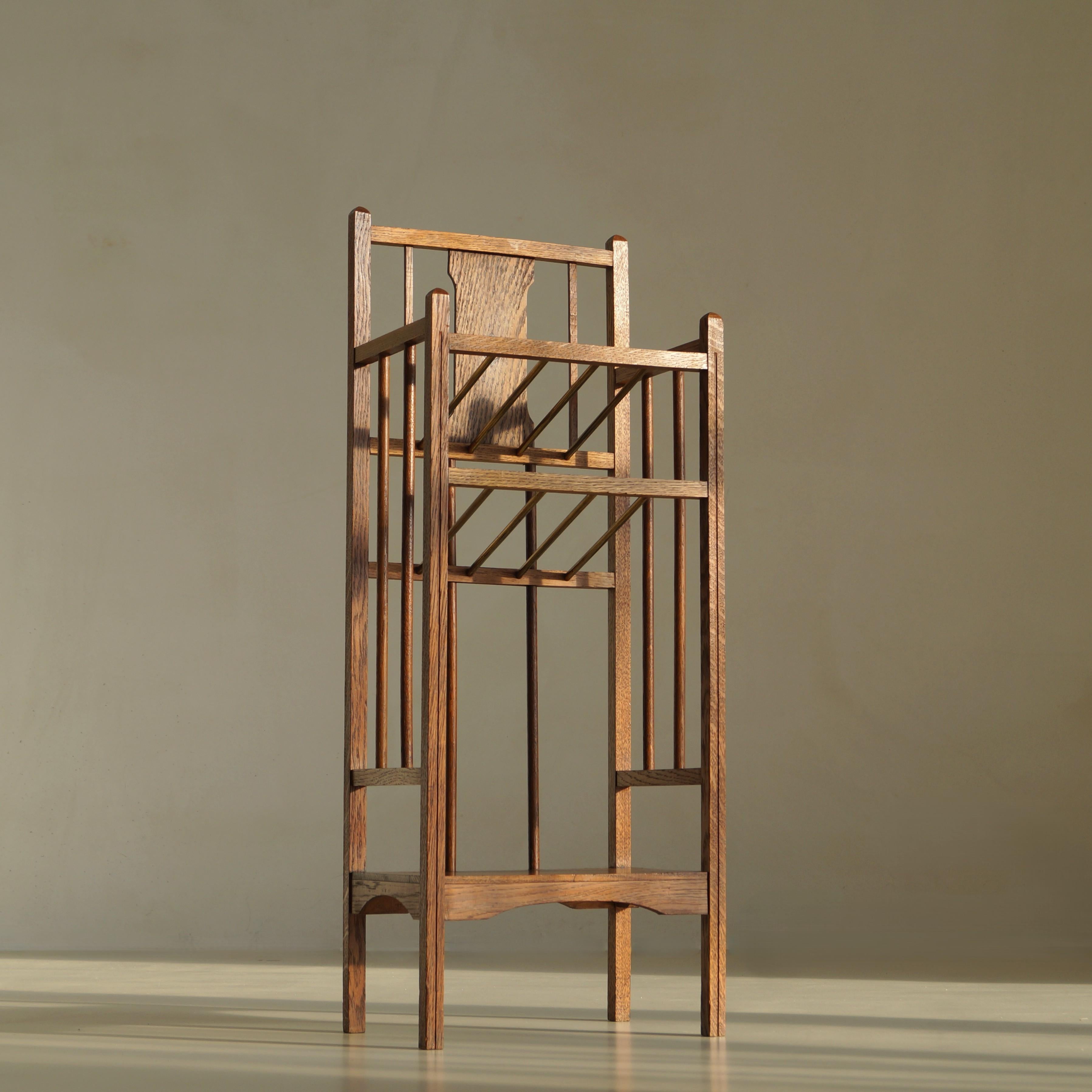 Porte-revues ancien Art Nouveau/Nieuwe Kunst hollandais en vente 11