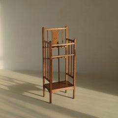 Dutch antique Art Nouveau/Nieuwe Kunst Magazine Rack