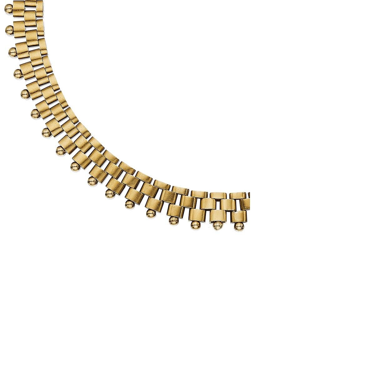rolex link necklace