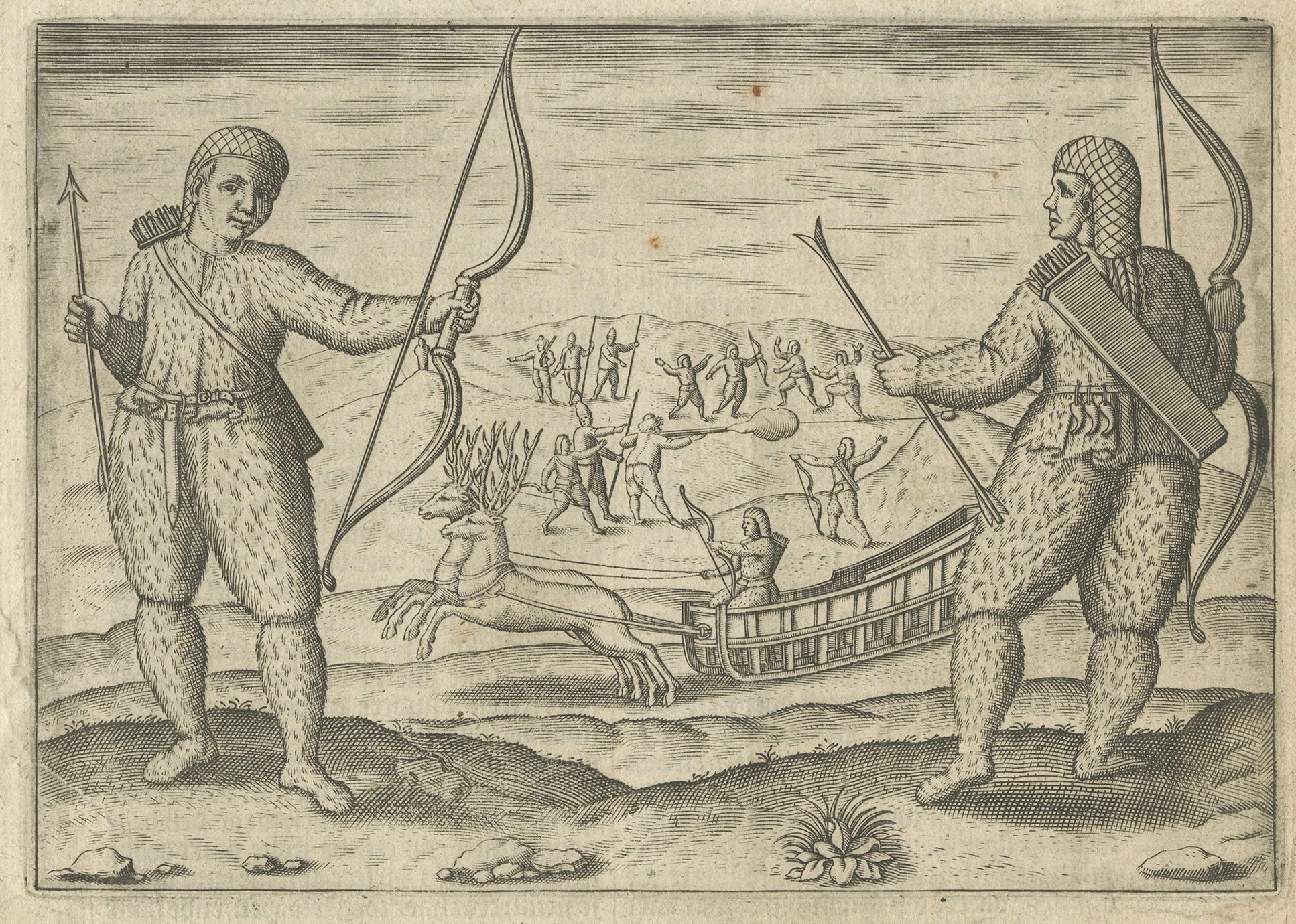 Dutch Arctic Expedition Meets Samoyed Archers – Pontanus, 1611