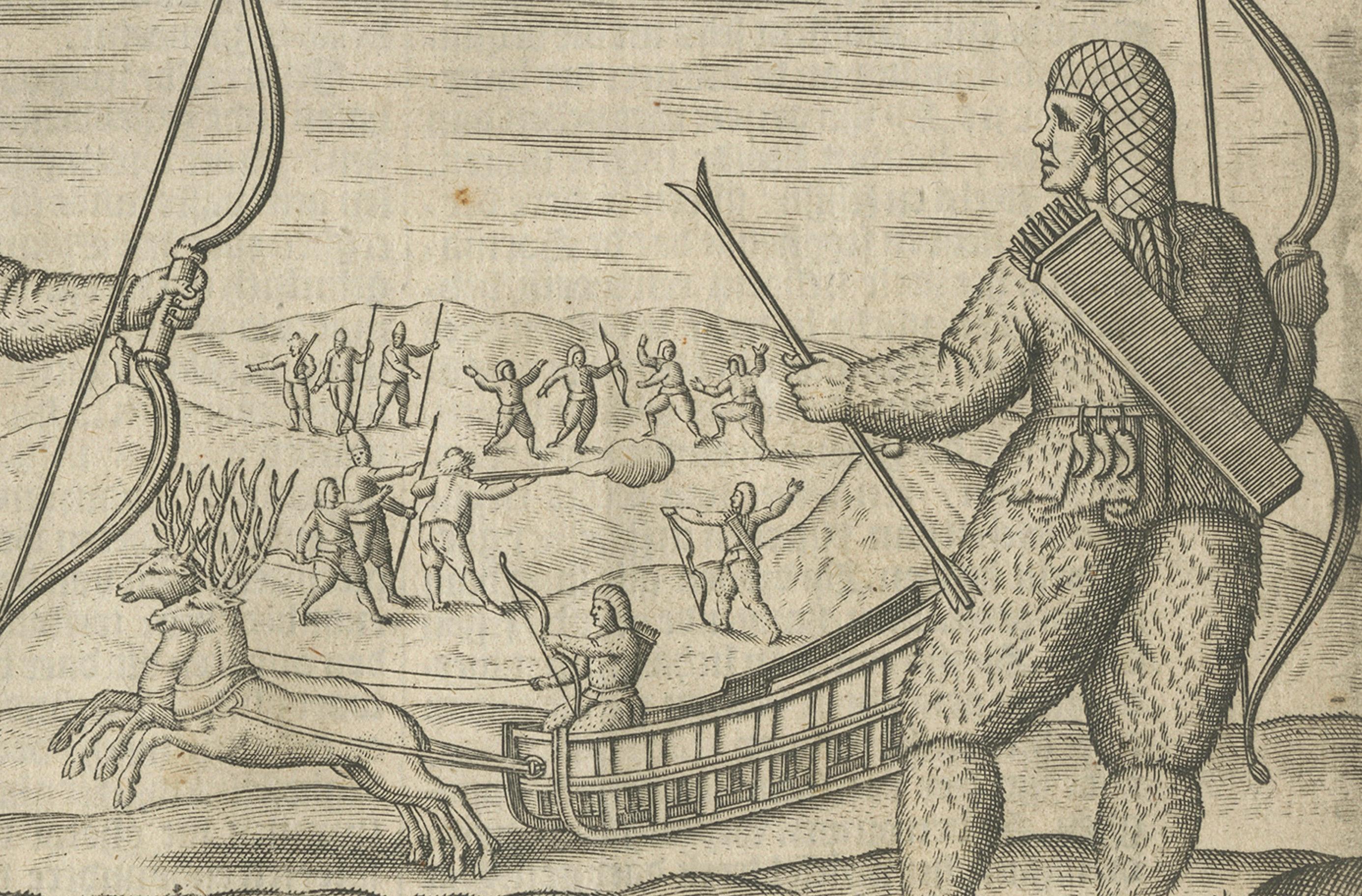 Dutch Arctic Expedition Meets Samoyed Archers – Pontanus, 1611
