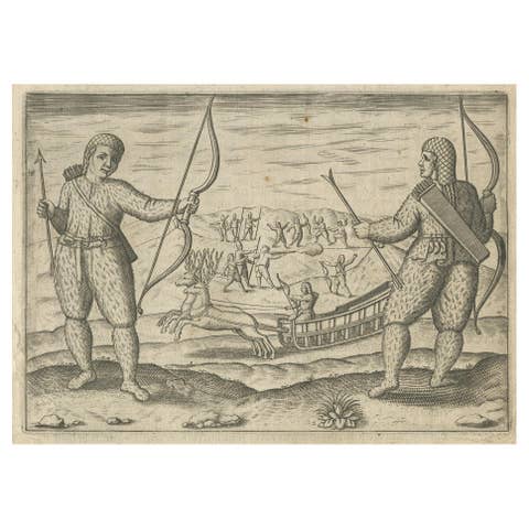 Dutch Arctic Expedition Meets Samoyed Archers – Pontanus, 1611