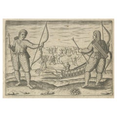 Antique Dutch Arctic Expedition Meets Samoyed Archers – Pontanus, 1611