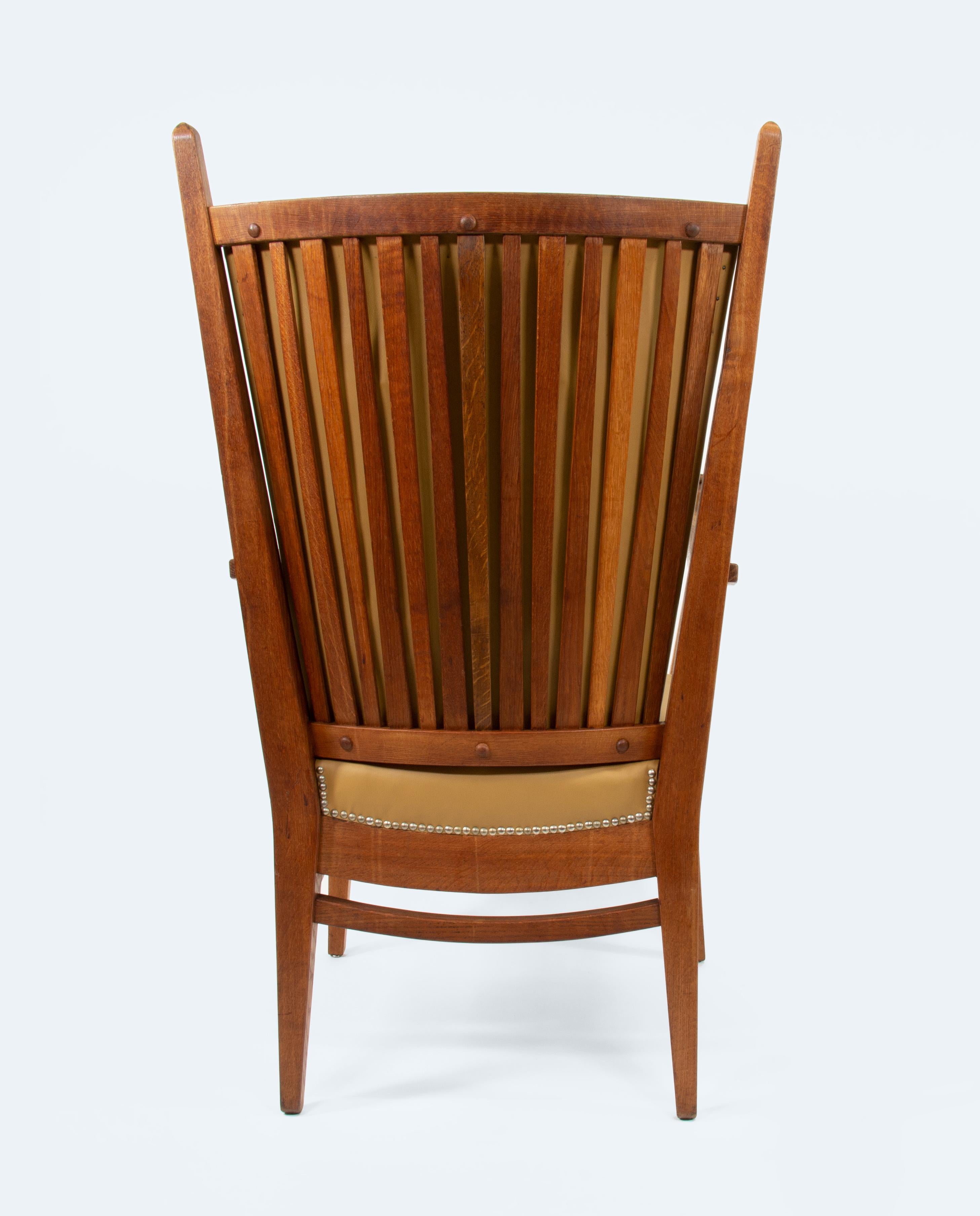Mid-20th Century Dutch Armchair by Bas van Pelt, 1930s For Sale
