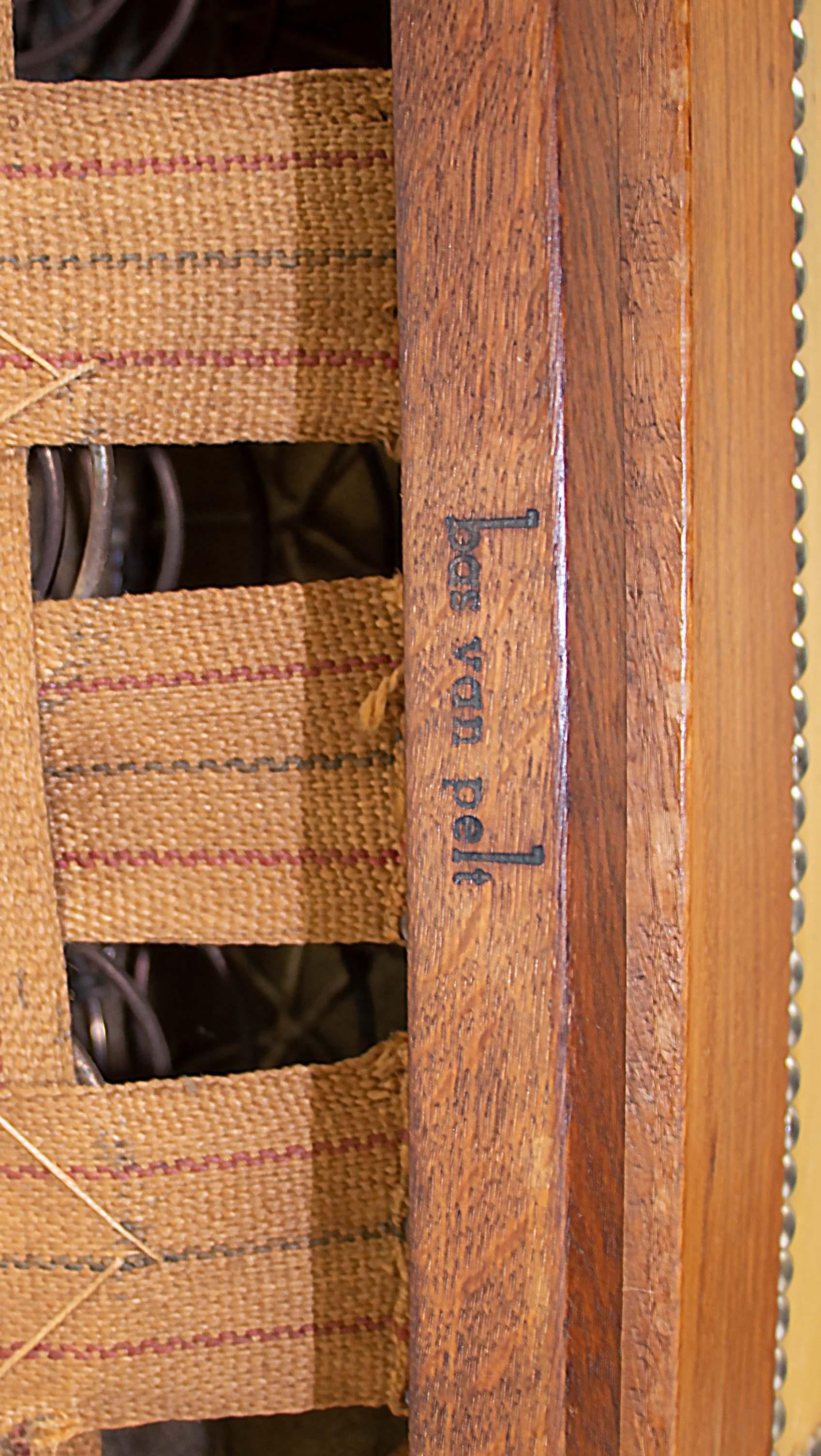 Dutch Armchair by Bas van Pelt, 1930s For Sale 1