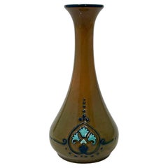 Niederländische Vase aus Steingut der Arnhemsche Fayencefabriek, N.V., um 1910