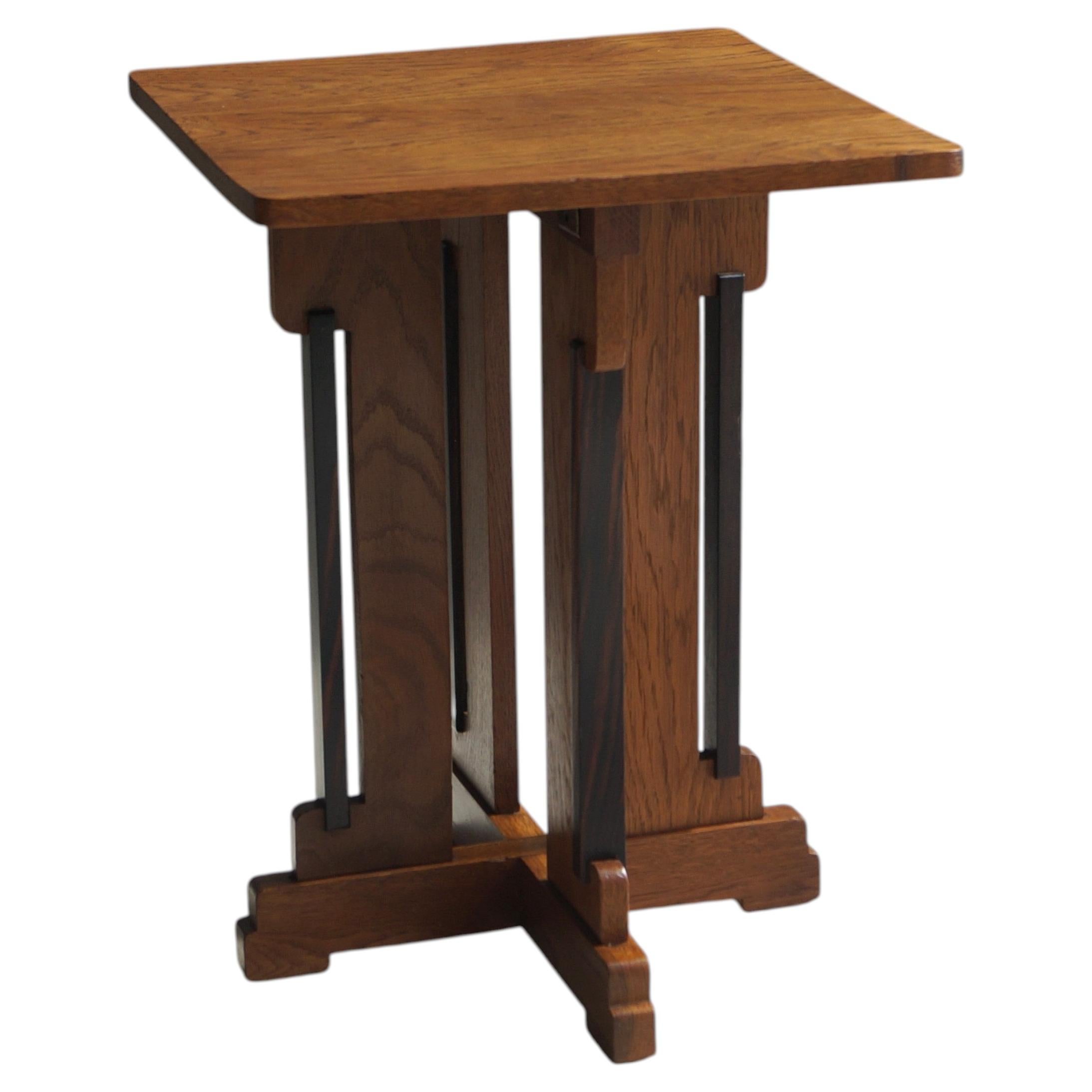Dutch Art Deco accent table nr. 288 by P.E.L. Izeren for Genneper Molen, 1920s