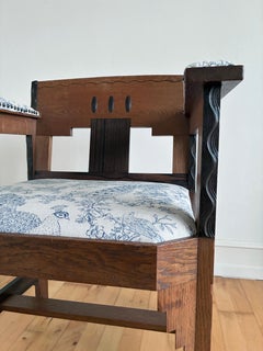 Dutch Art Deco Amsterdam School Armchair, 1920s