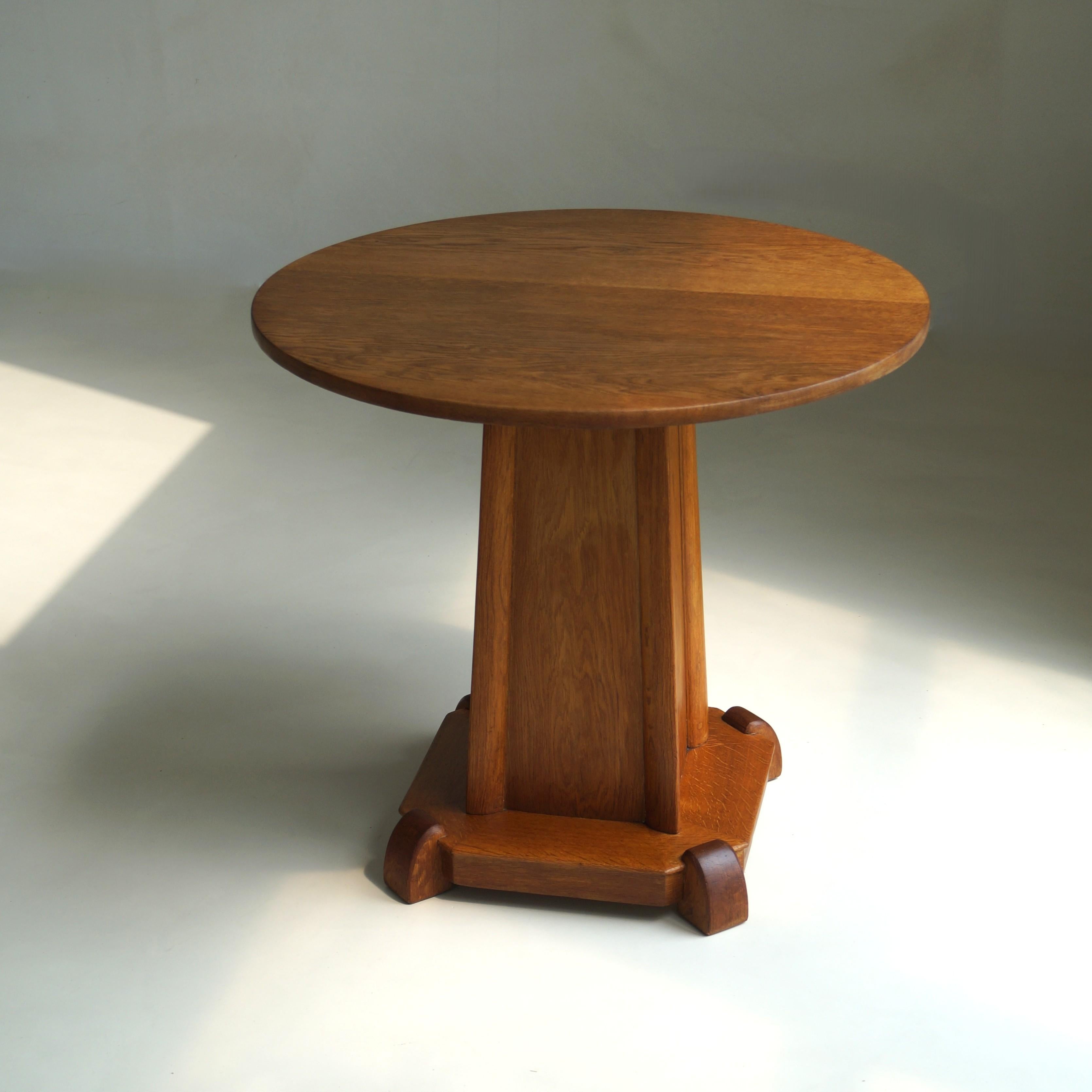 Dutch Art Deco Amsterdam School center table or coffee table, 1920s Holandés en venta
