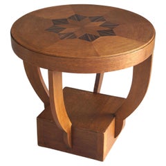 Niederländischer Art Deco Amsterdam School/Dutch Arts & Crafts bescheidener Couchtisch, 1920er Jahre
