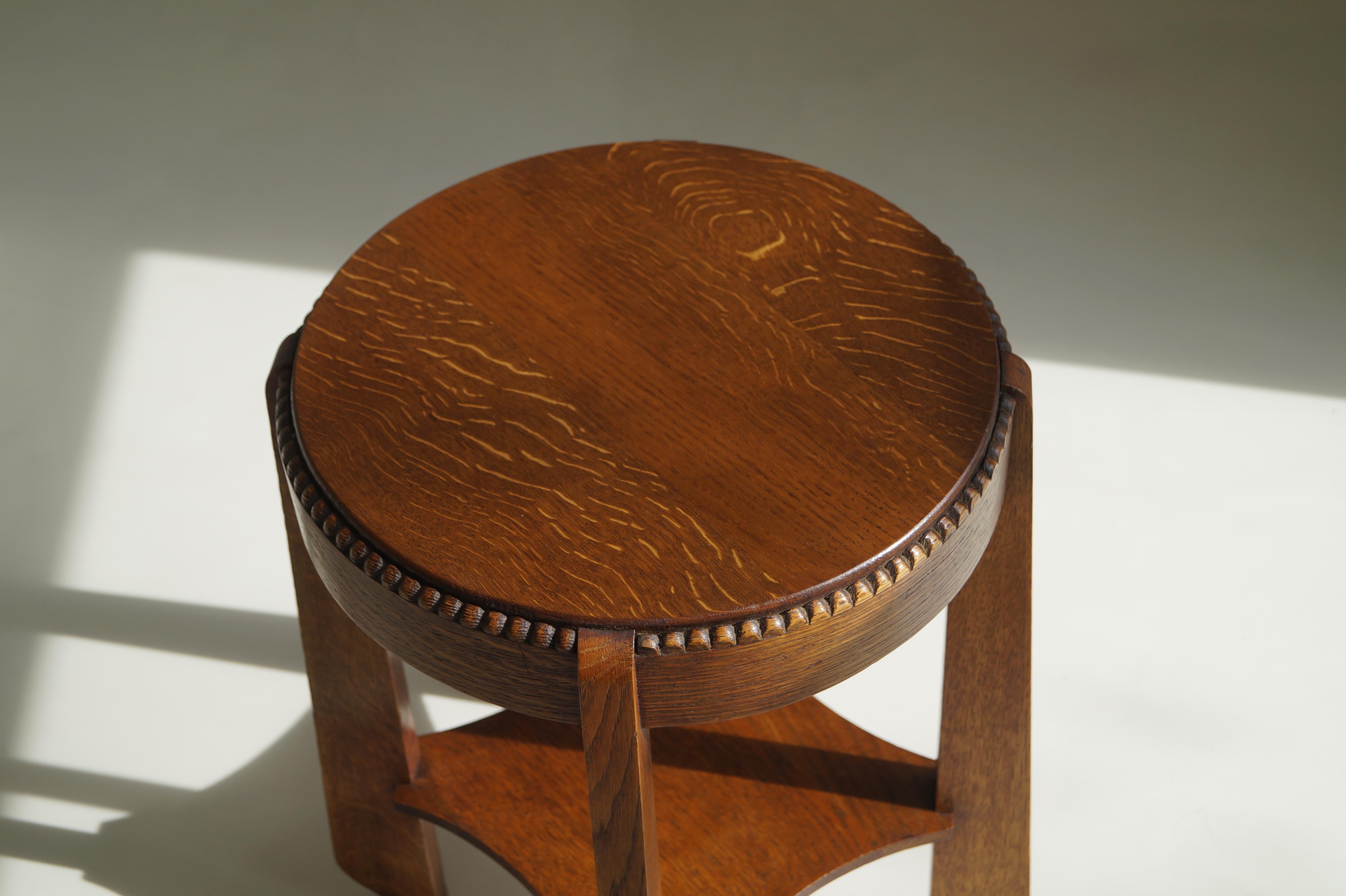 Dutch Art Deco Amsterdam School/Dutch Arts & Crafts occasional table, 1920s 2