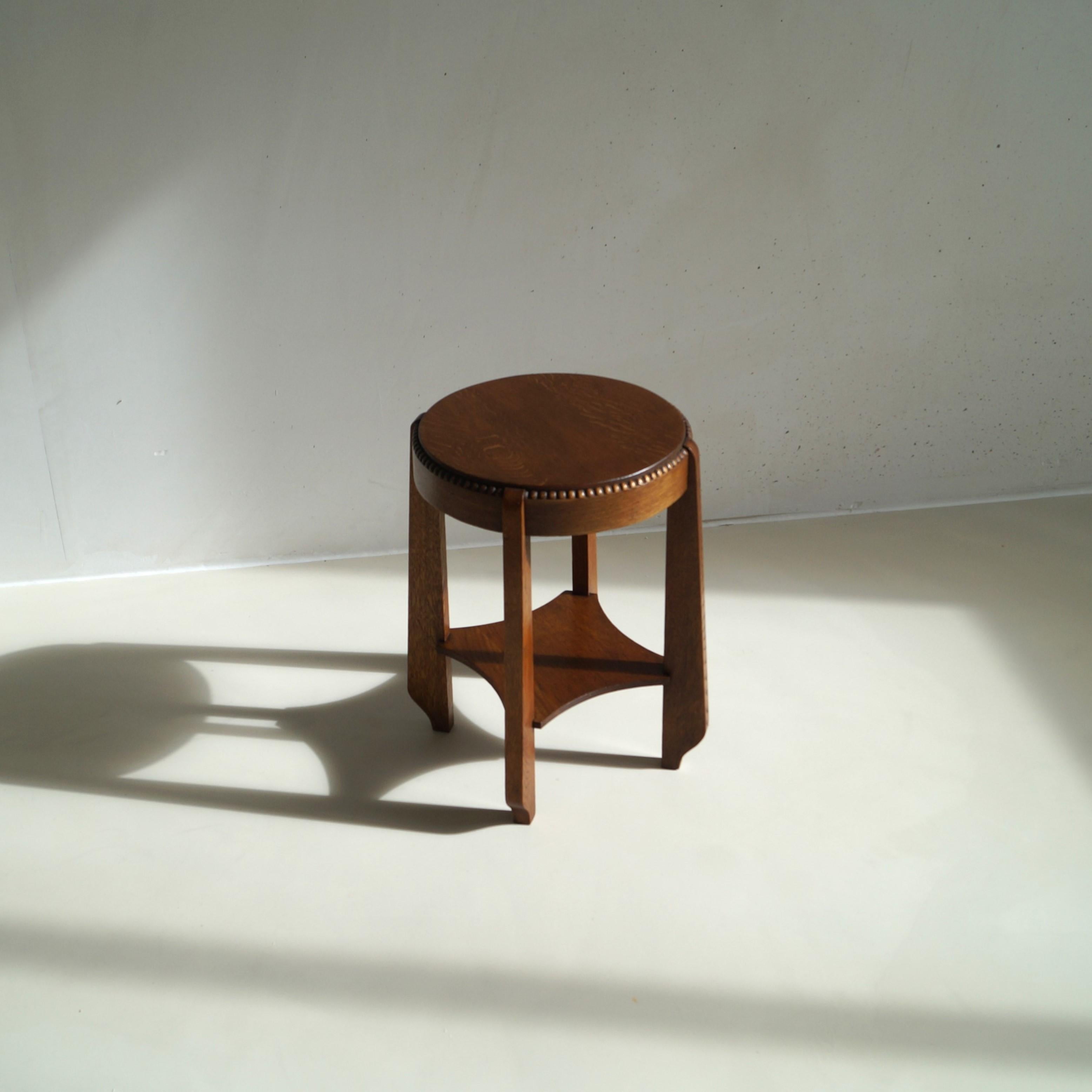Dutch Art Deco Amsterdam School/Dutch Arts & Crafts occasional table, 1920s 1
