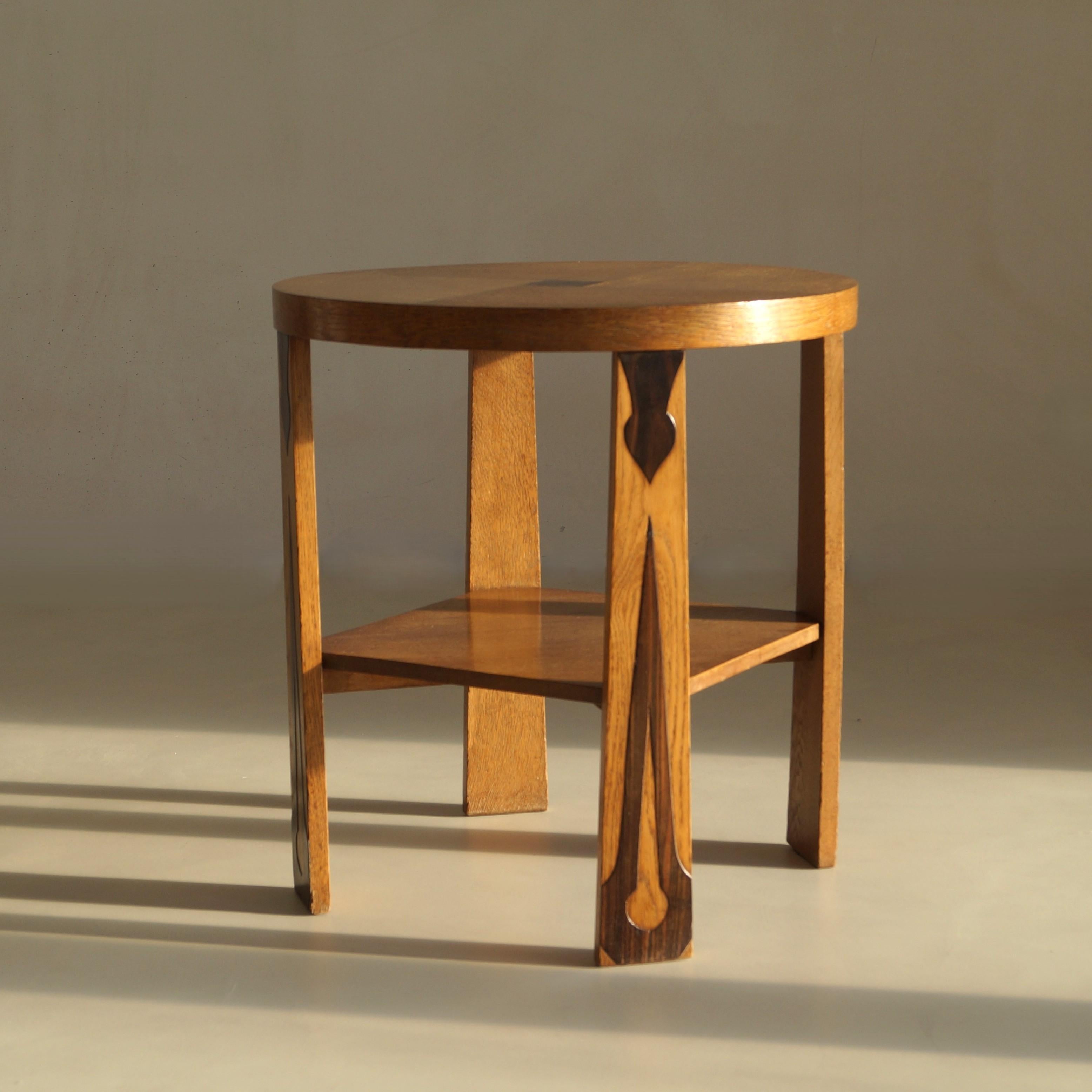 Dutch Art Deco Amsterdam School occasional table, 1920s at 1stDibs