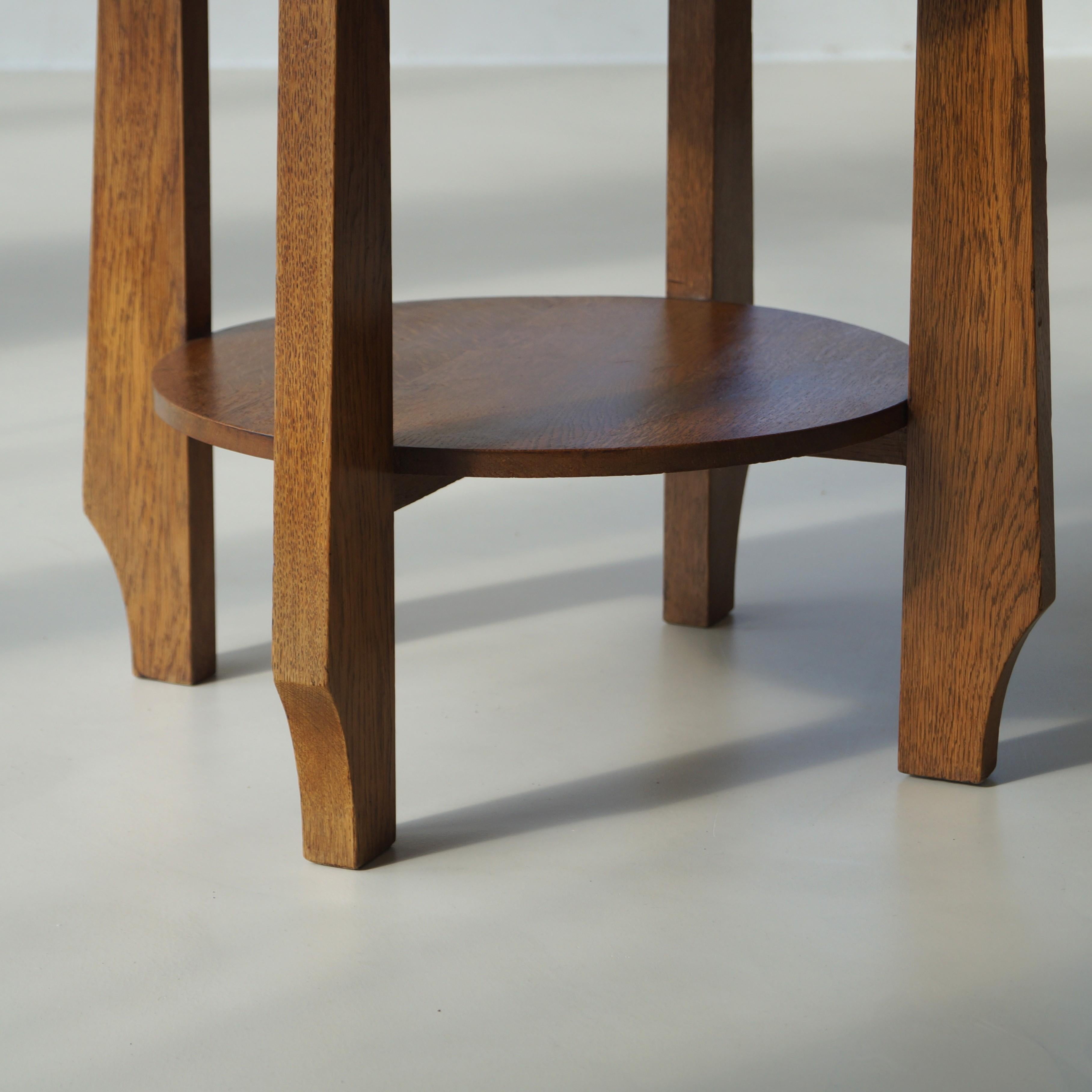 Tavolo occasionale olandese in stile Art Déco della Scuola di Amsterdam,  1920s in vendita 8
