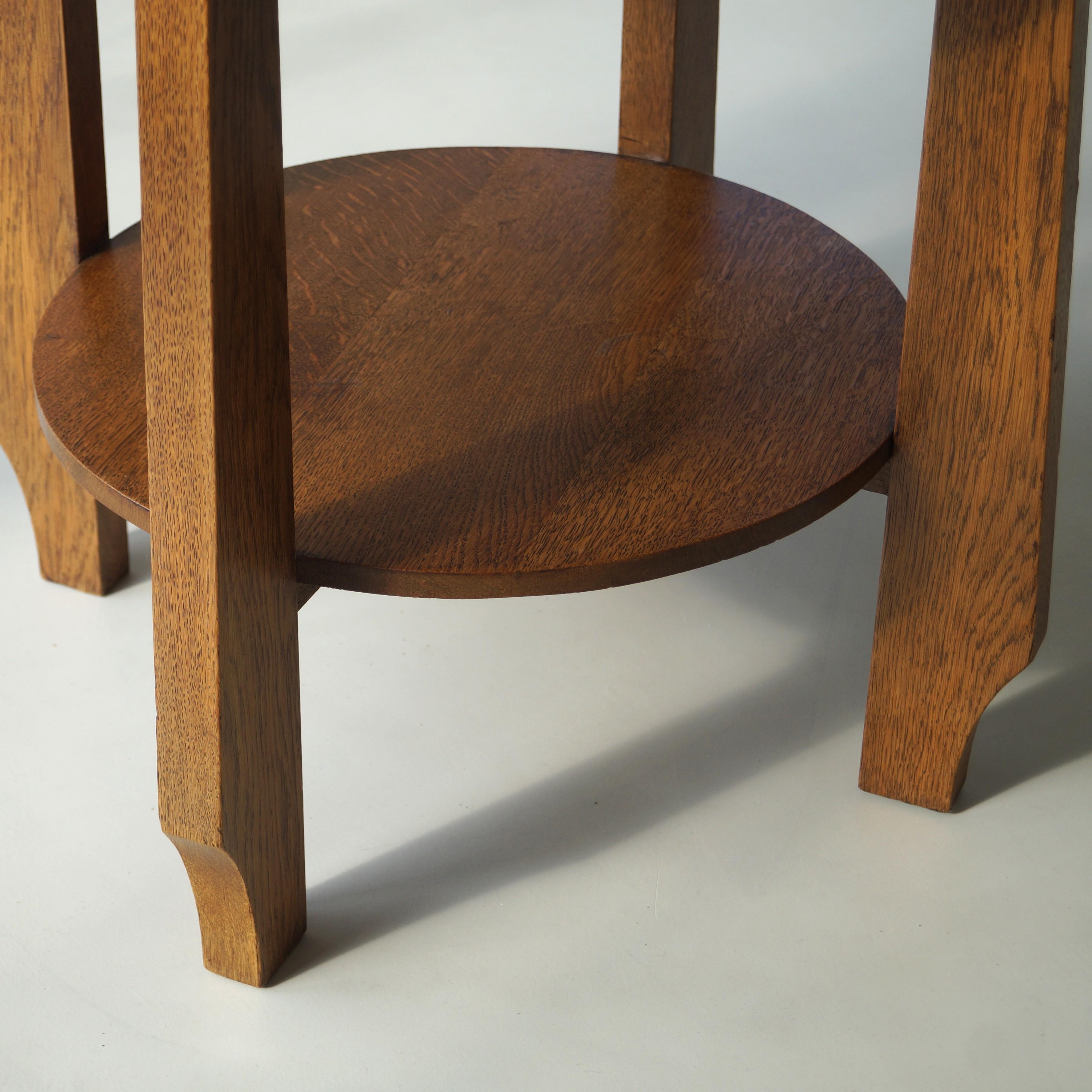 Tavolo occasionale olandese in stile Art Déco della Scuola di Amsterdam,  1920s in vendita 9