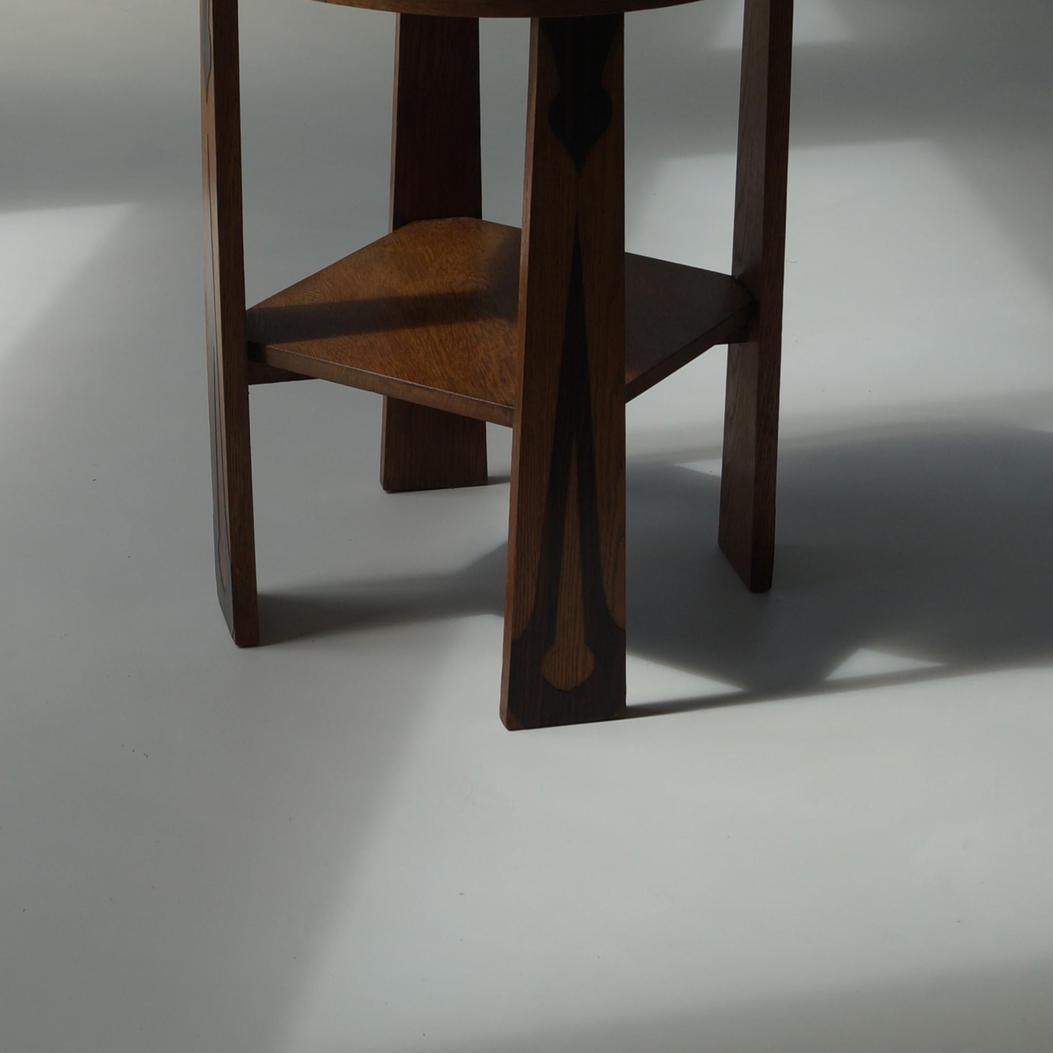 Dutch Art Deco Amsterdam School occasional table, 1920s 2
