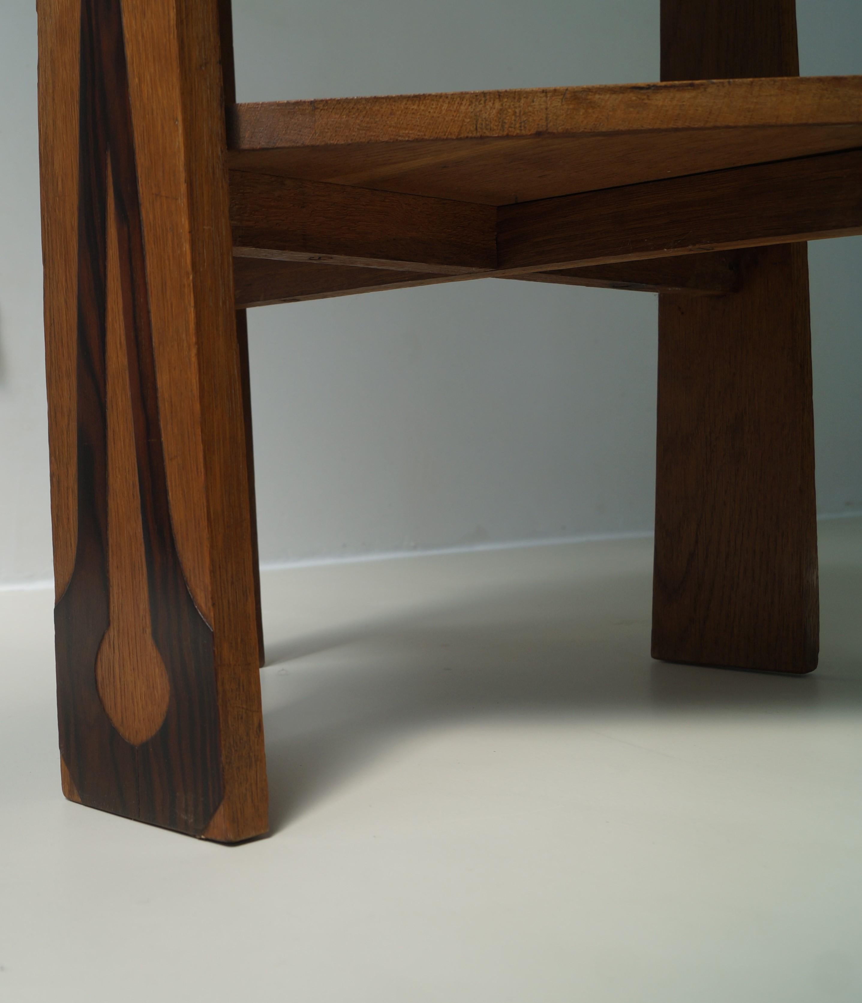 Dutch Art Deco Amsterdam School occasional table, 1920s 4