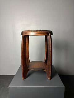 Dutch art deco Amsterdam school side table, 1930s