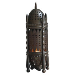 Dutch Art Deco Amsterdam School table lamp by Winkelman & van der Bijl, 1920s