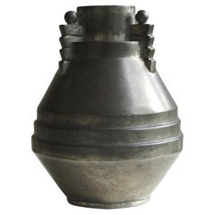 Dutch Art Deco Amsterdam School vase by Daalderop, 1920s