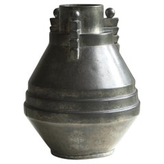 Dutch Art Deco Amsterdam School vase by Daalderop, 1920s