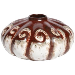 Dutch Art Deco Ceramic Vase by Gouda Plateelbakkerij
