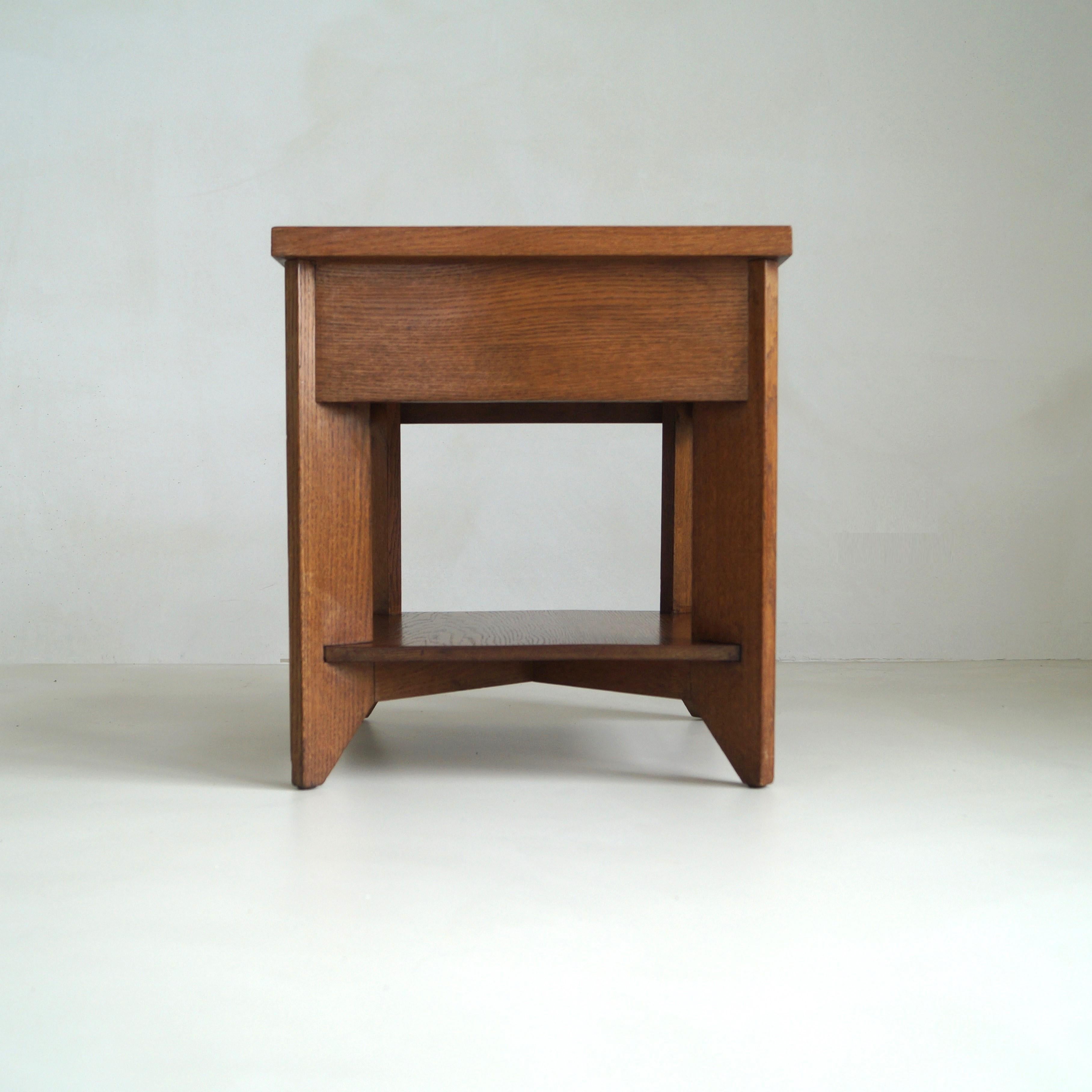 Néerlandais Table basse Art déco hollandaise de Hendrik Wouda pour Pander, 1924 en vente