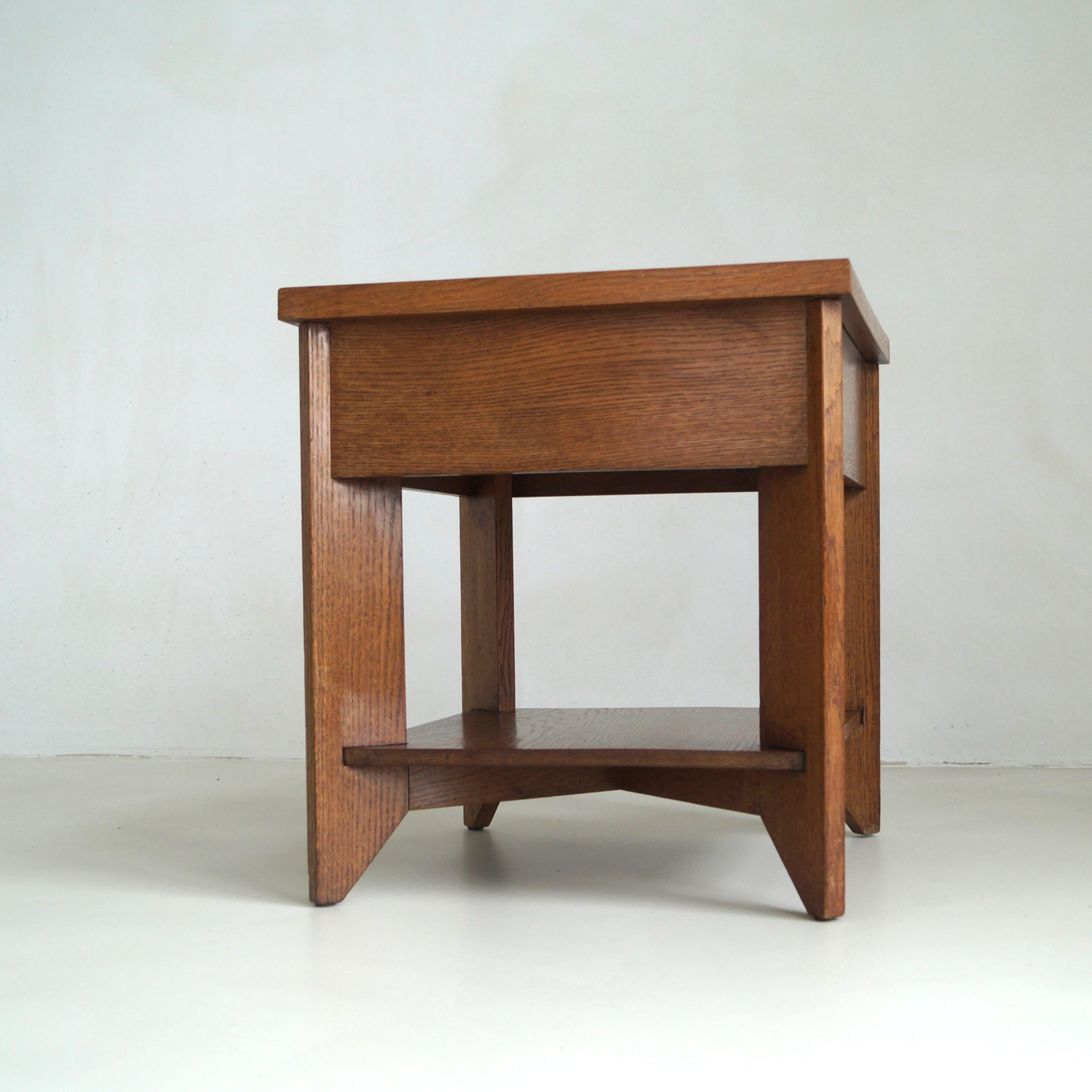 Début du 20ème siècle Table basse Art déco hollandaise de Hendrik Wouda pour Pander, 1924 en vente