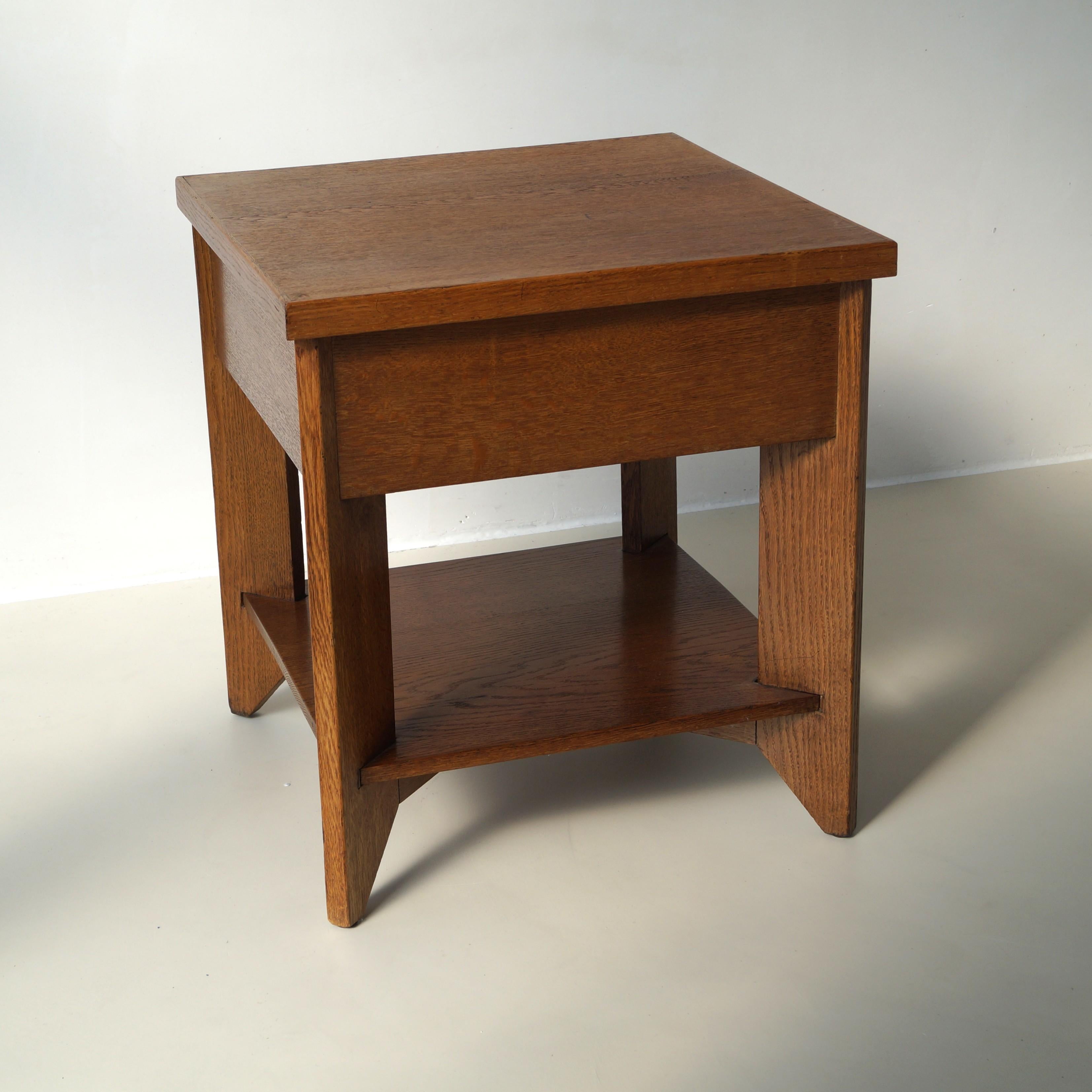 Table basse Art déco hollandaise de Hendrik Wouda pour Pander, 1924 en vente 1