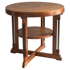 Dutch Art Deco coffee table by P.E.L. Izeren for ''De Genneper Molen'', 1920s