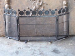 Small Dutch Art Deco Fireplace Screen