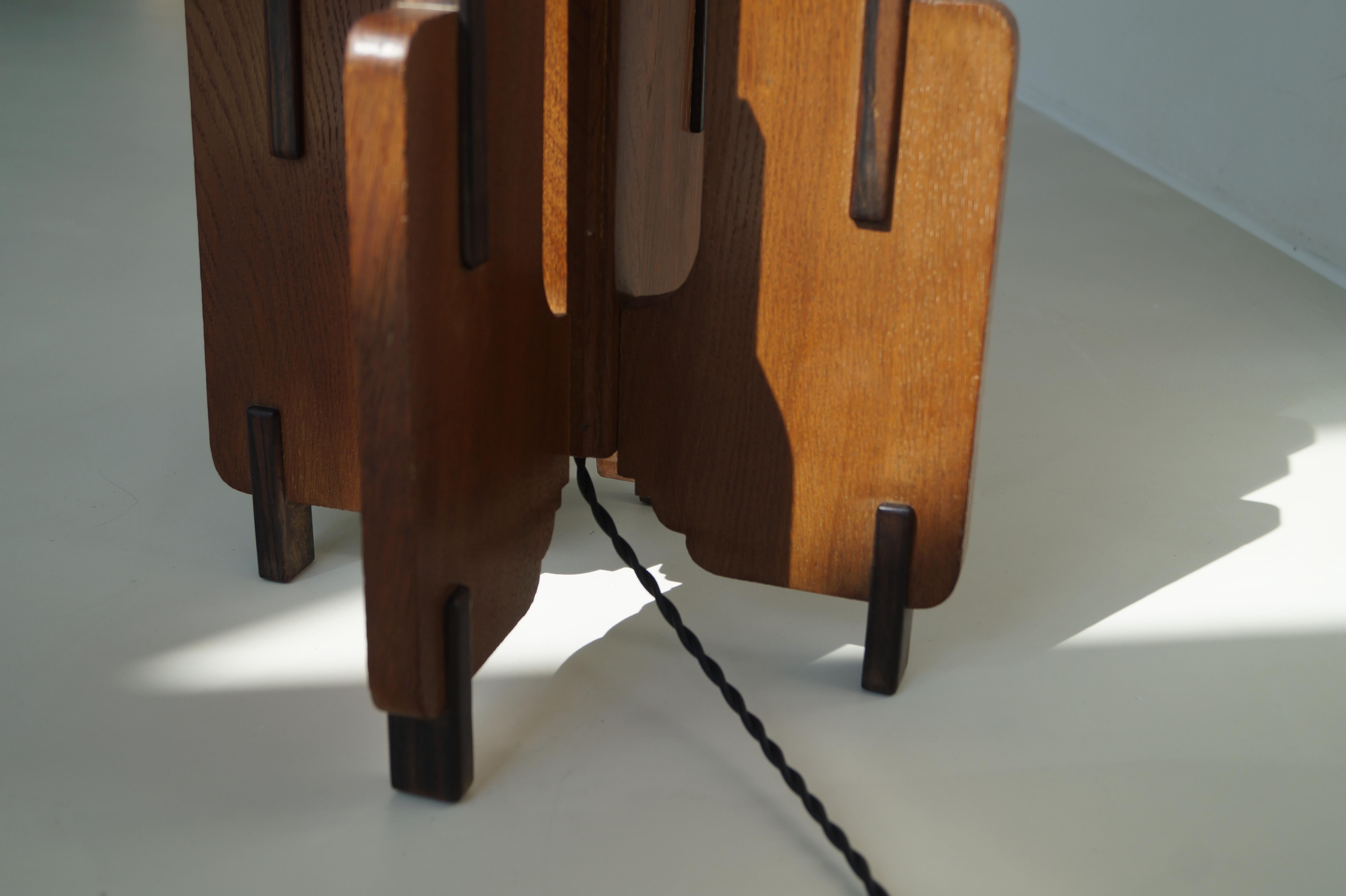 Dutch Art Deco Floor Lamp by P.E.L. Izeren for De Genneper Molen, 1920s 4