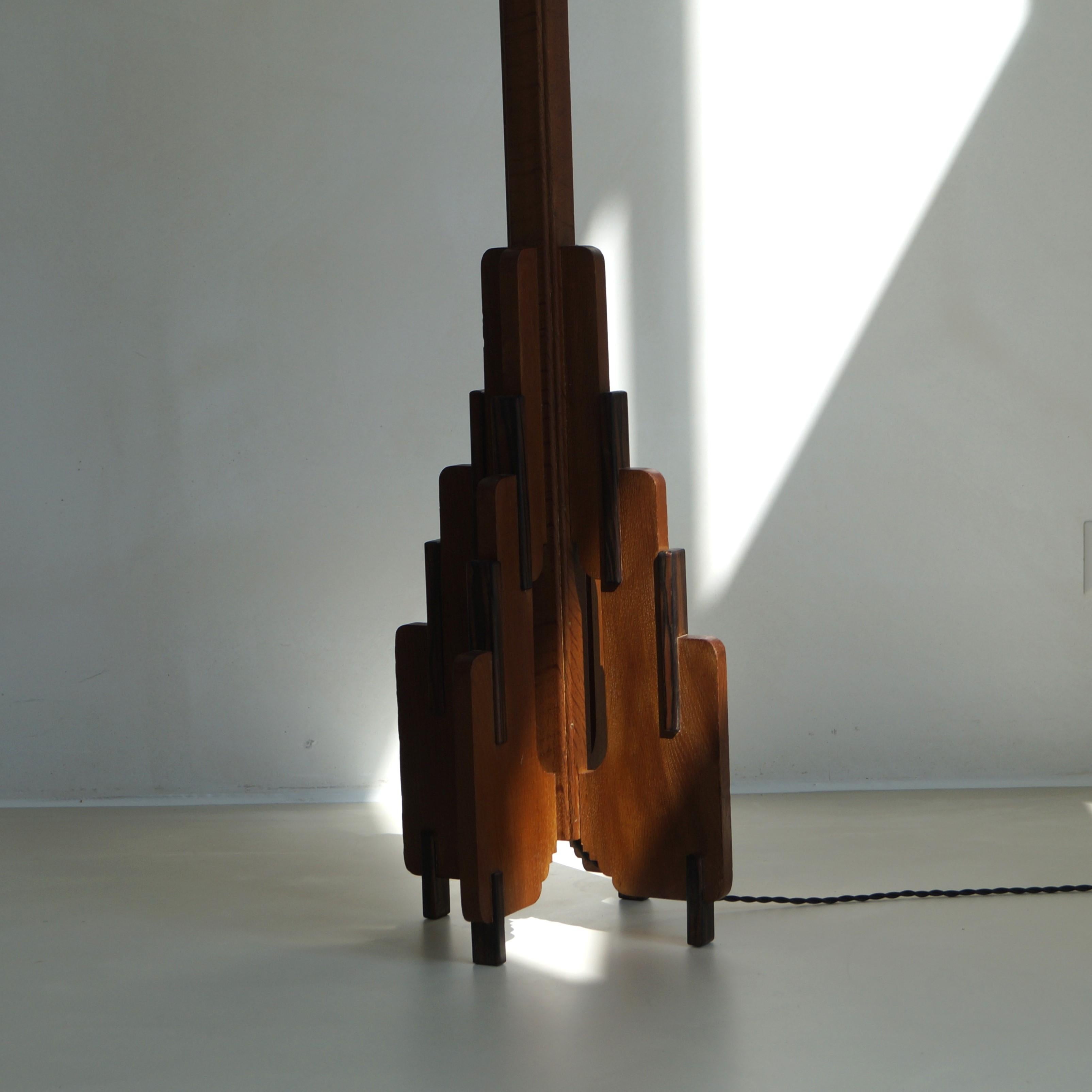 Dutch Art Deco Floor Lamp by P.E.L. Izeren for De Genneper Molen, 1920s 5