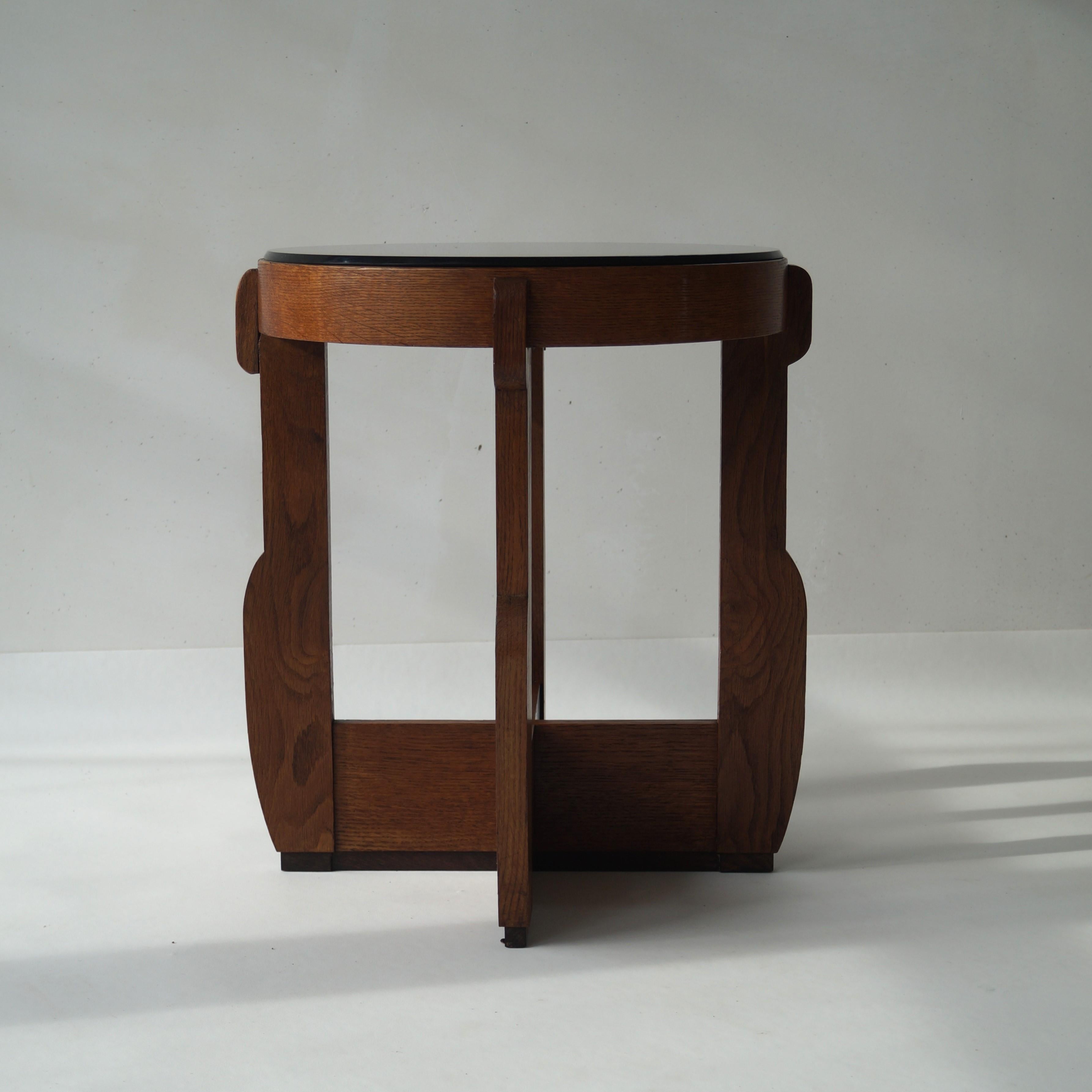 Mid-20th Century Dutch Art Deco Haagse School Occasional Table, 1930s