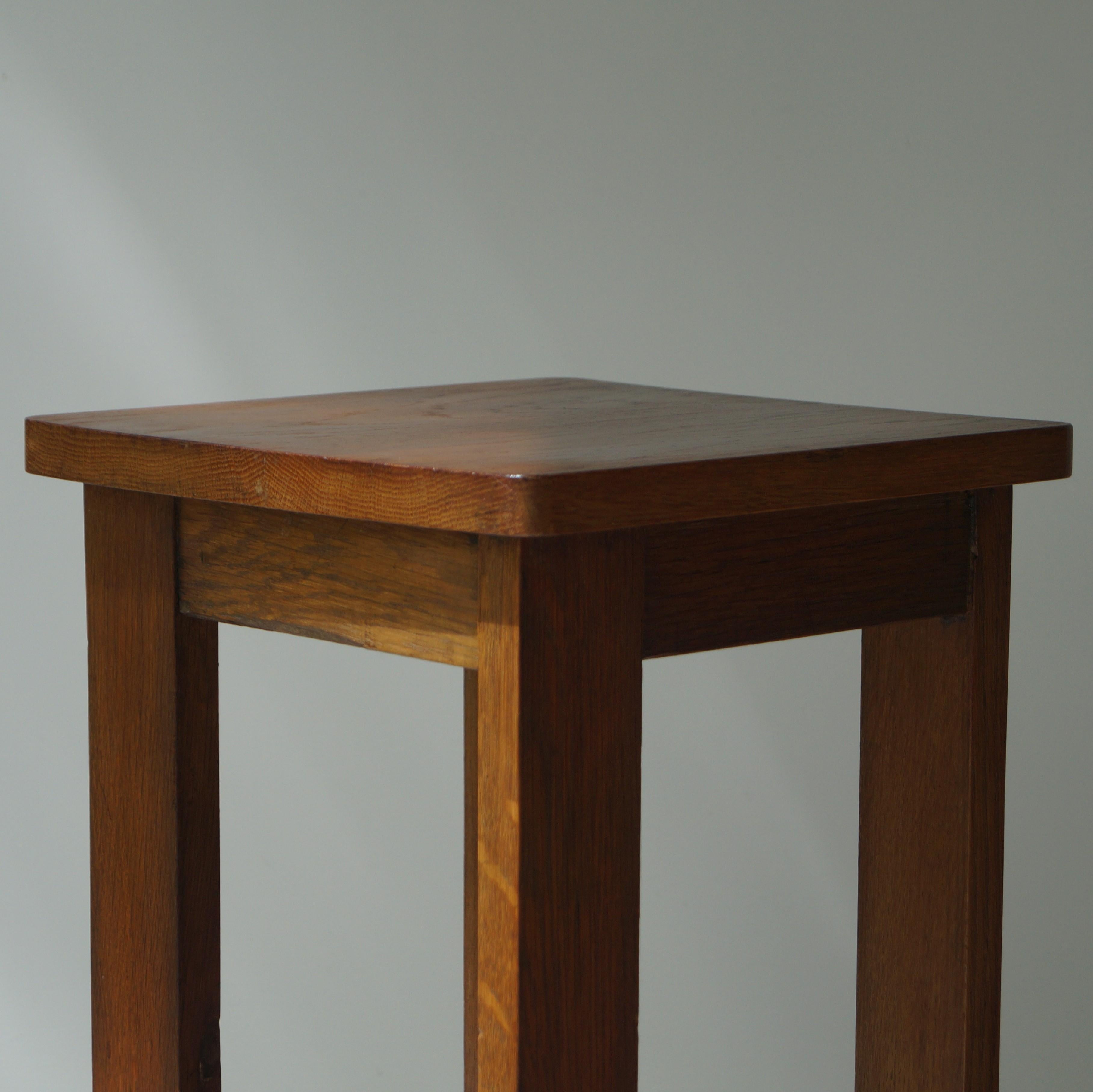 Dutch Art Deco Haagse School side table attributed to Jan Brunott, 1920s For Sale 1