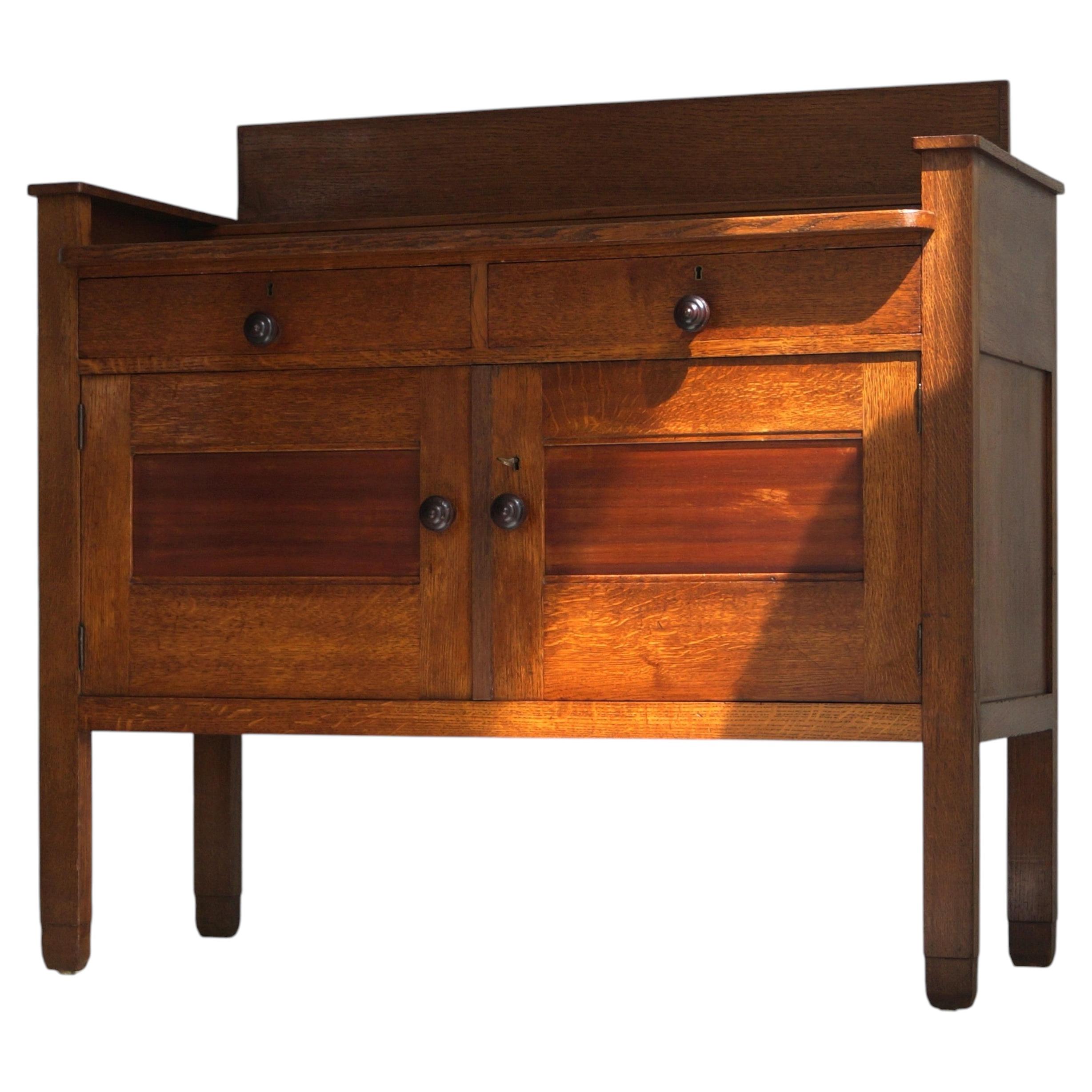 Dutch Art Deco Hague School credenza or sideboard by H. Pander & Zonen, 1920s