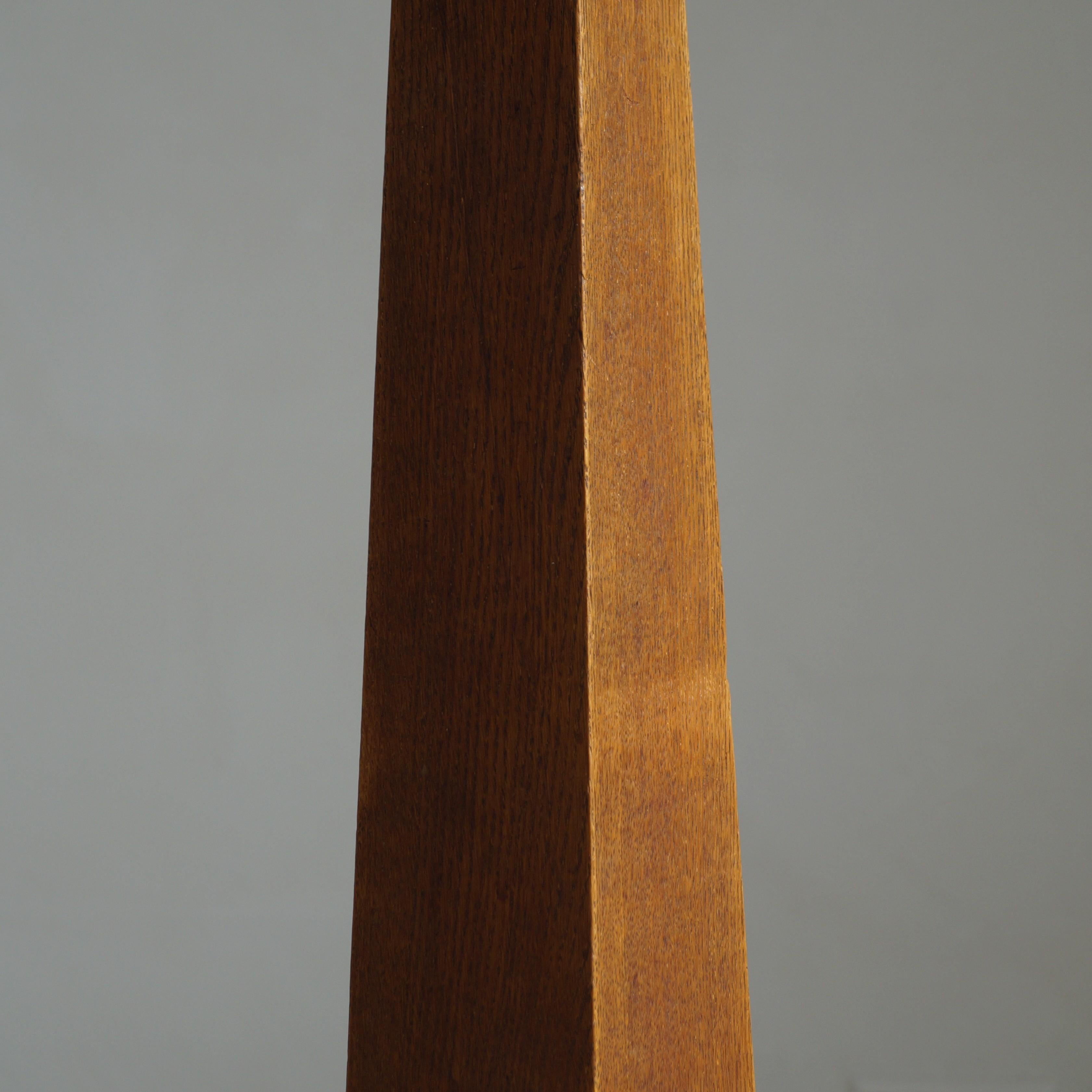 Niederländische Stehlampe im Art-déco-Stil und im kubistischen Stil, 1920er Jahre im Angebot 4