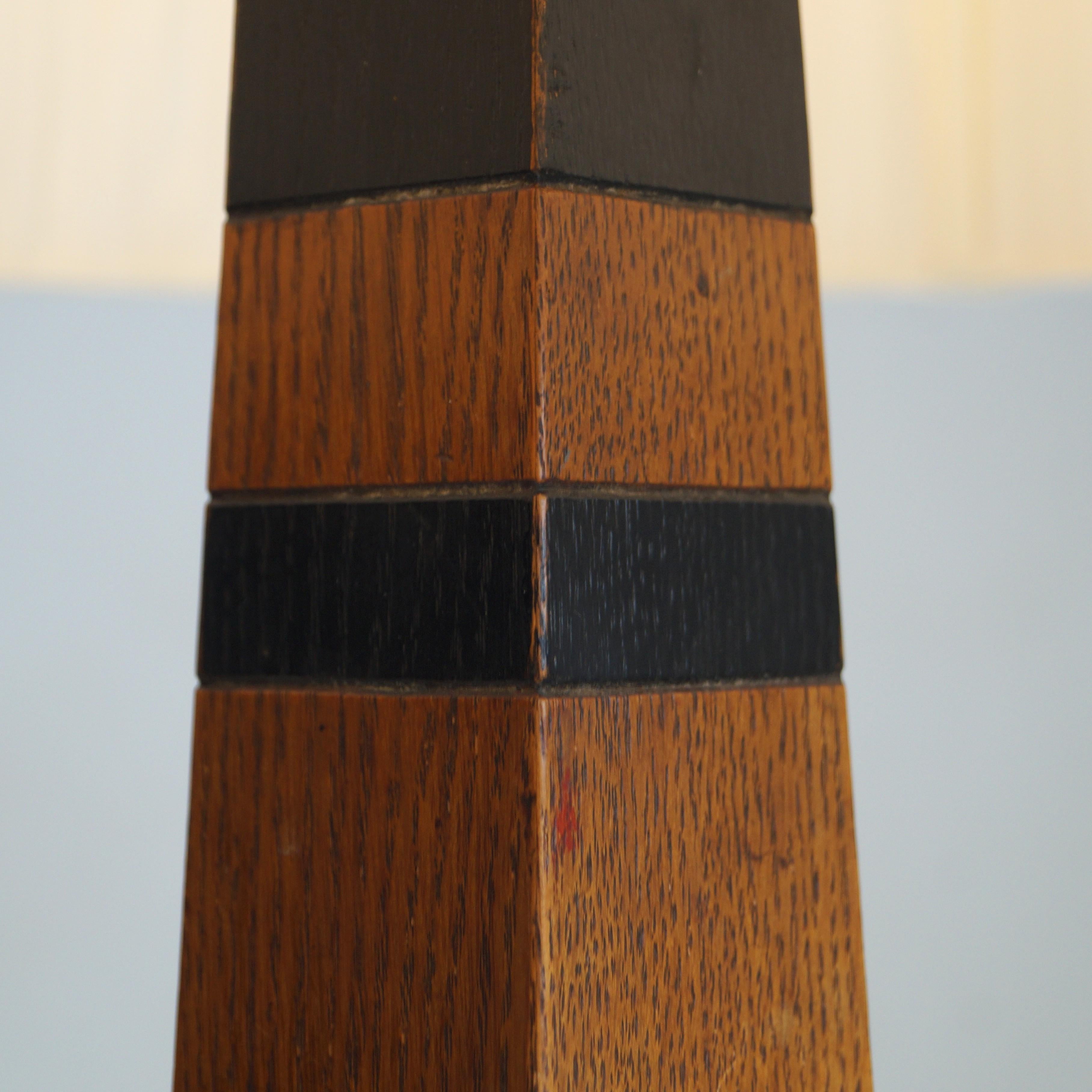Niederländische Stehlampe im Art-déco-Stil und im kubistischen Stil, 1920er Jahre im Angebot 5