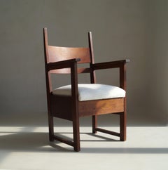 Dutch Art Deco Modernist Armchair by Piet De Vries, 1934