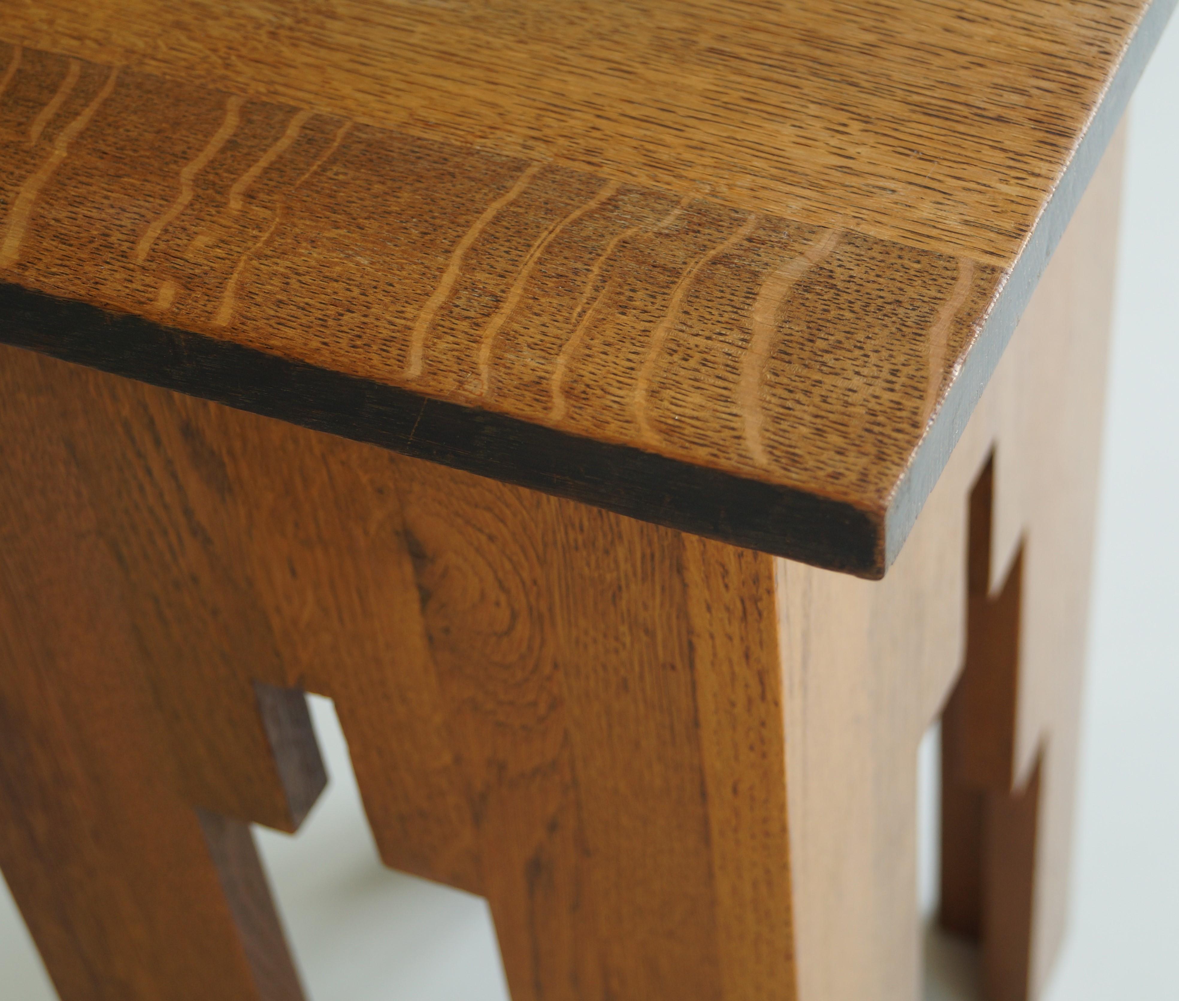Dutch Art Deco Modernist end table or bedside, 1920s 10