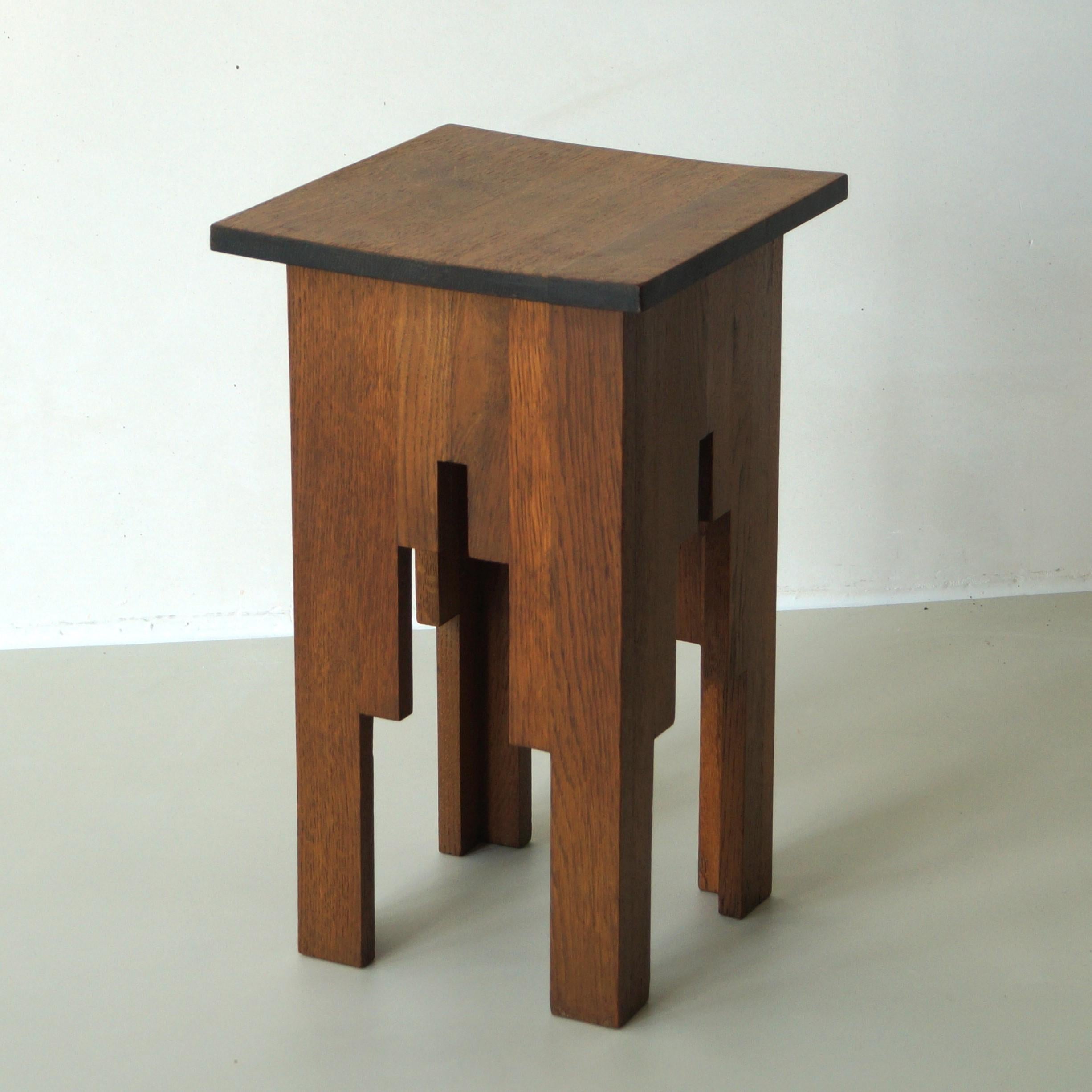 Dutch Art Deco Modernist end table or bedside, 1920s 1