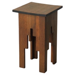Dutch Art Deco Modernist end table or bedside, 1920s