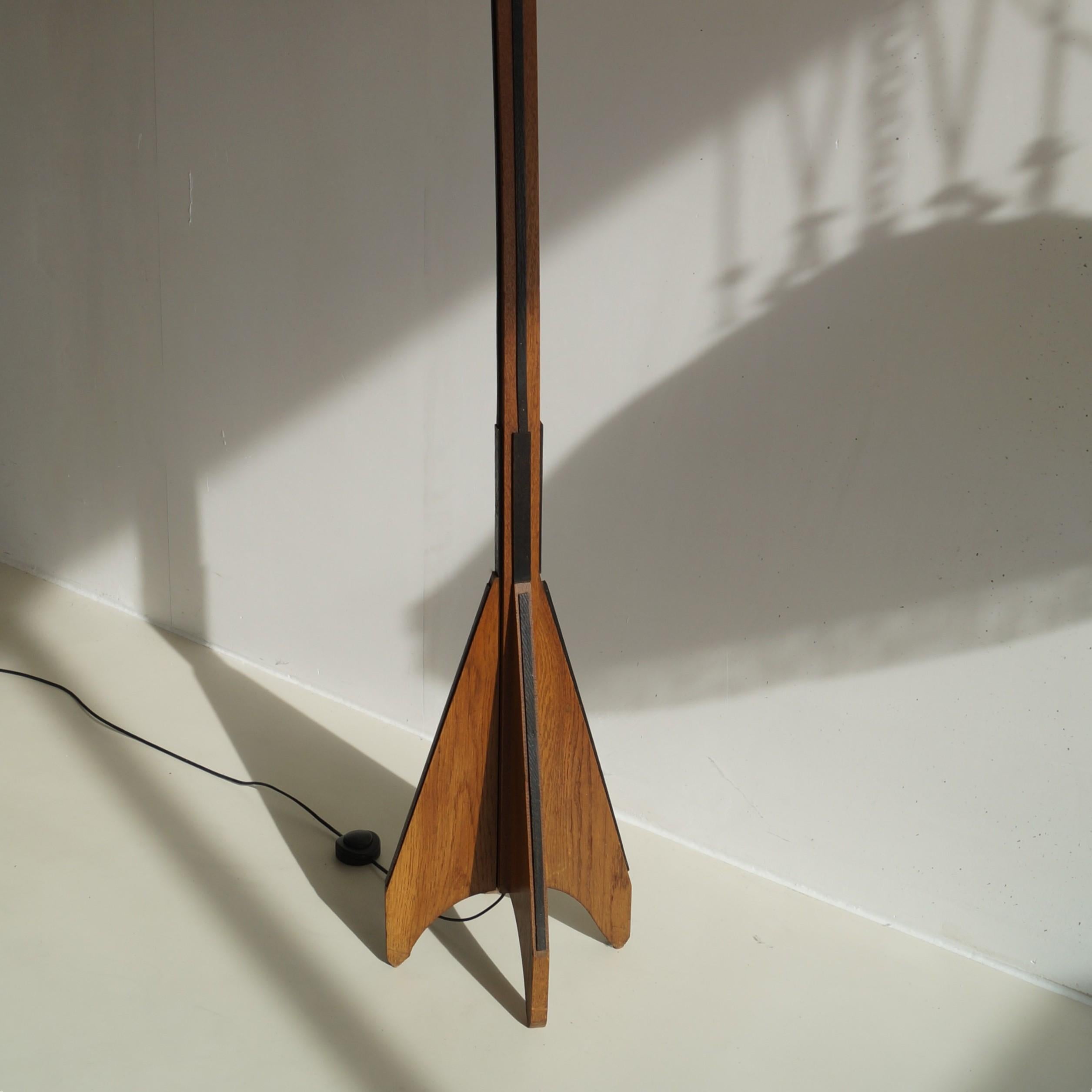 Lampada da terra olandese in stile Art Déco modernista, anni '20 5