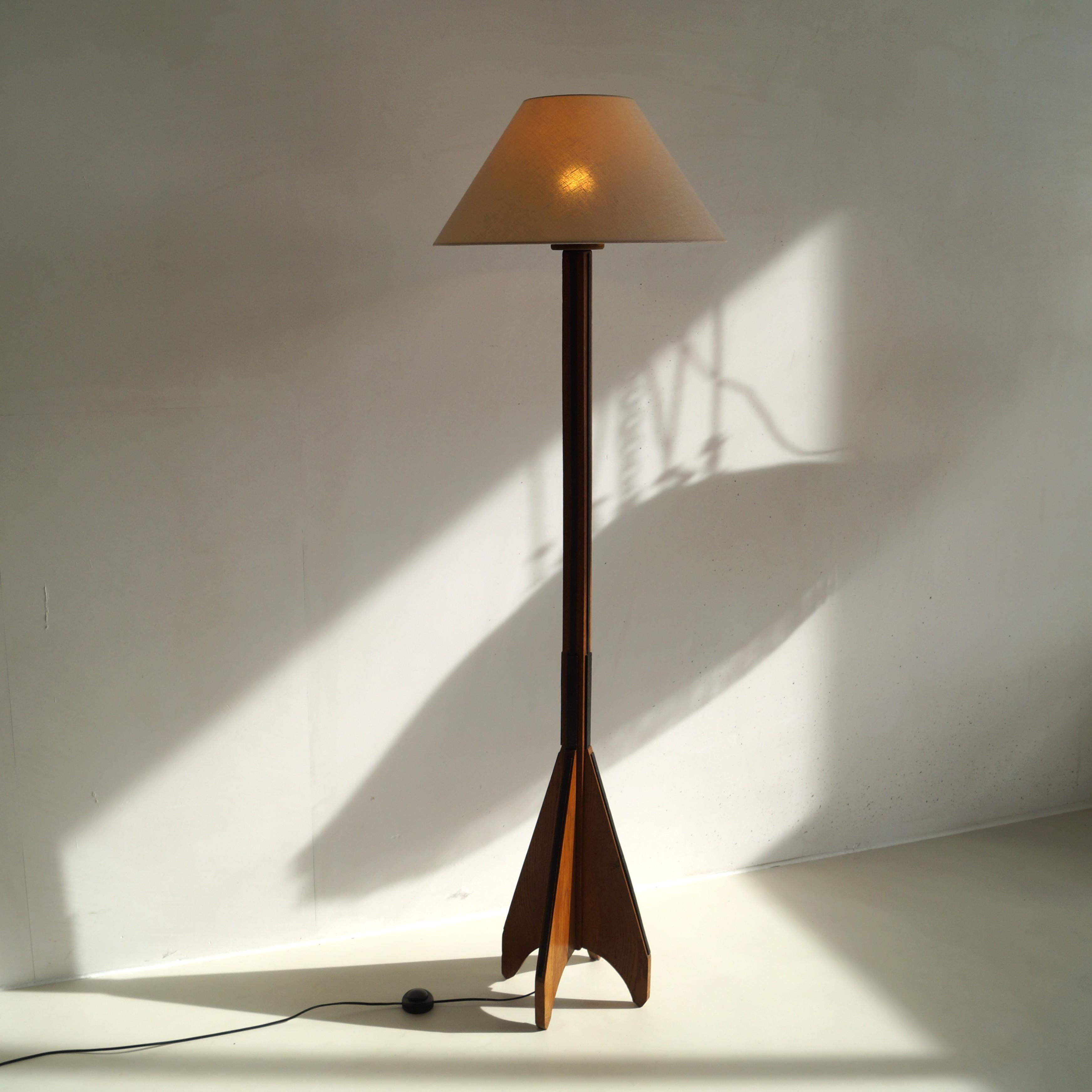 Olandese Lampada da terra olandese in stile Art Déco modernista, anni '20