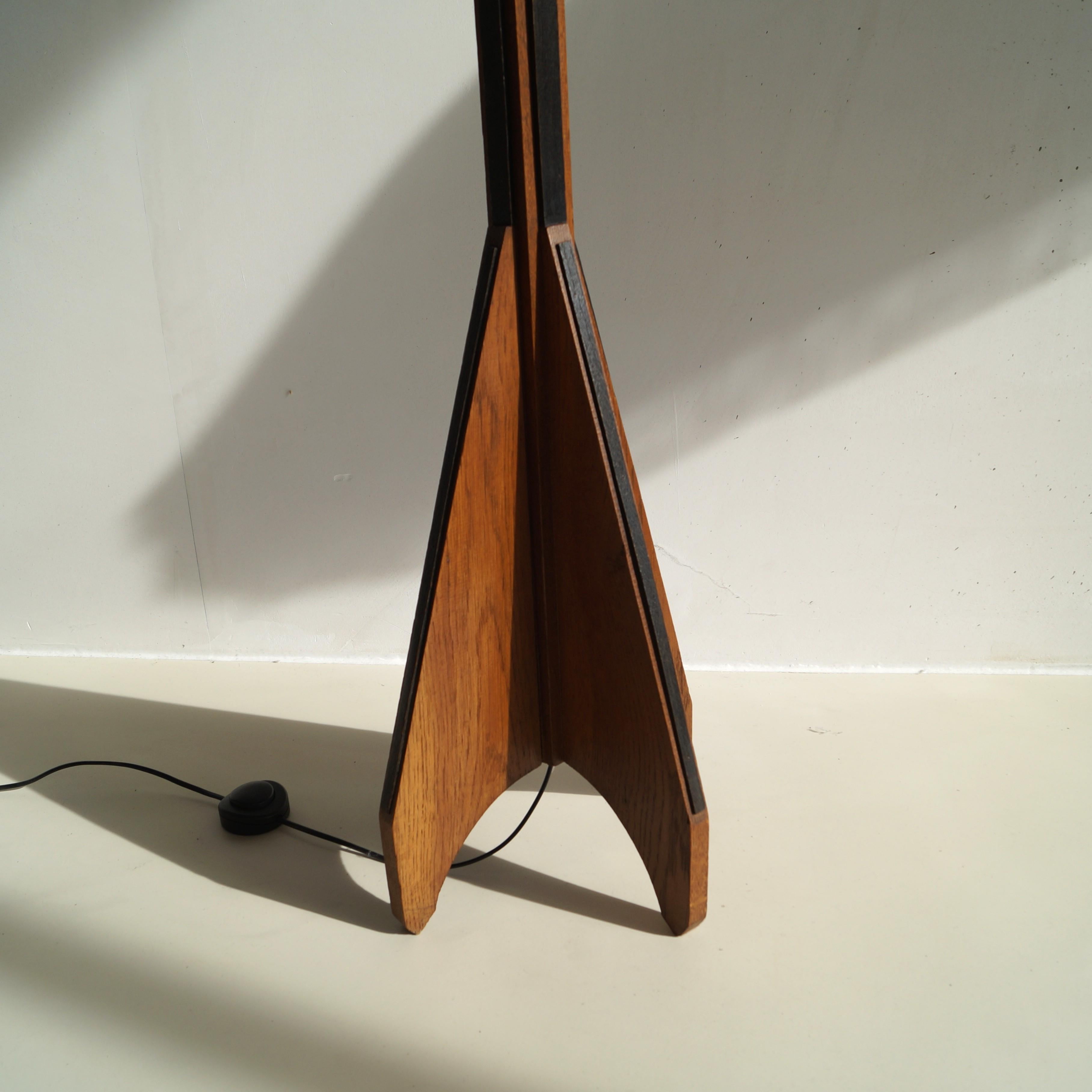 Lampada da terra olandese in stile Art Déco modernista, anni '20 3