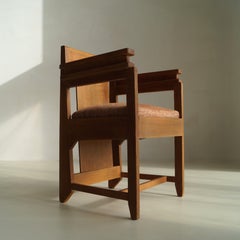 Dutch Art Deco Modernist/Hague School armchair, 1920s