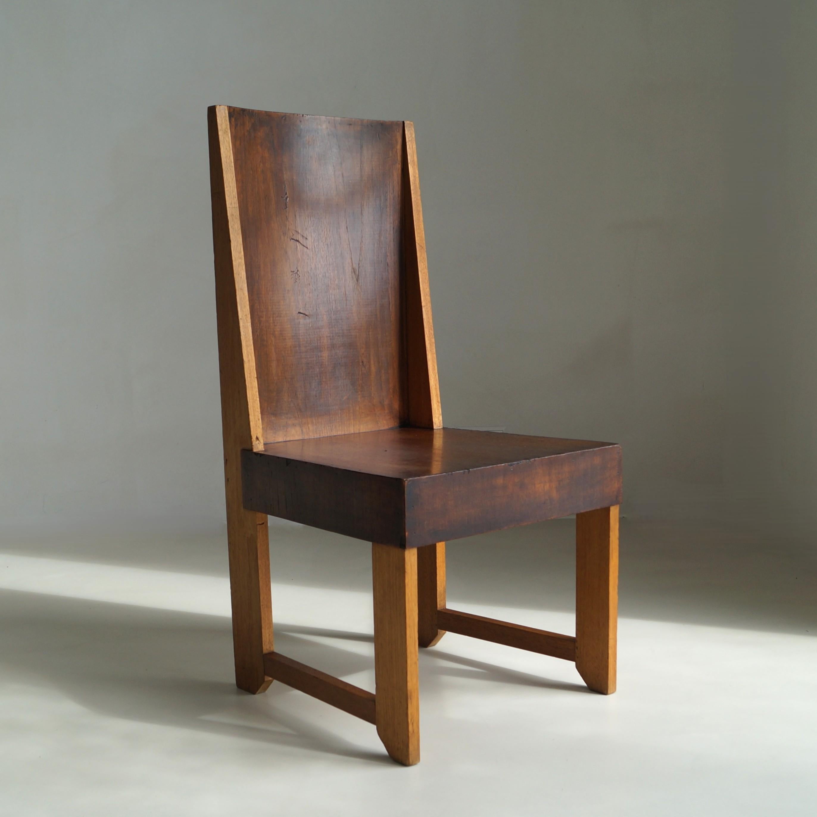 Niederländischer Sessel im Art-déco-Stil (Haager Schule), zugeschrieben Anton Lucas, 1920er Jahre im Angebot 9